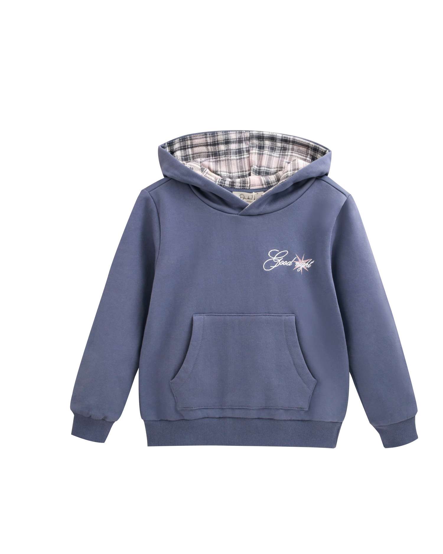 Sudadera de niño con bolsillo canguro y capucha - Dadati - Azul Azul-3