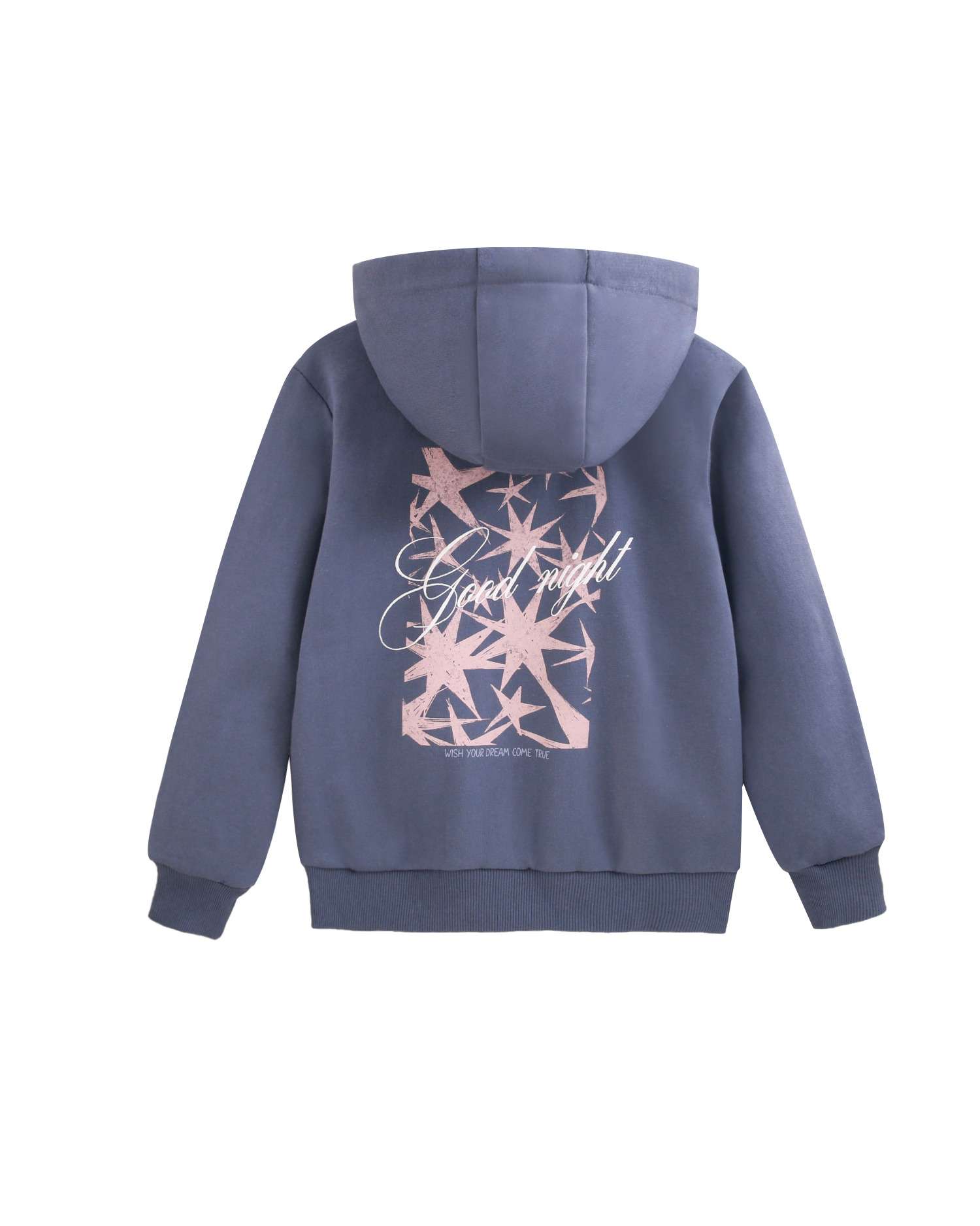 Sudadera de niño con bolsillo canguro y capucha - Dadati - Azul Azul-4