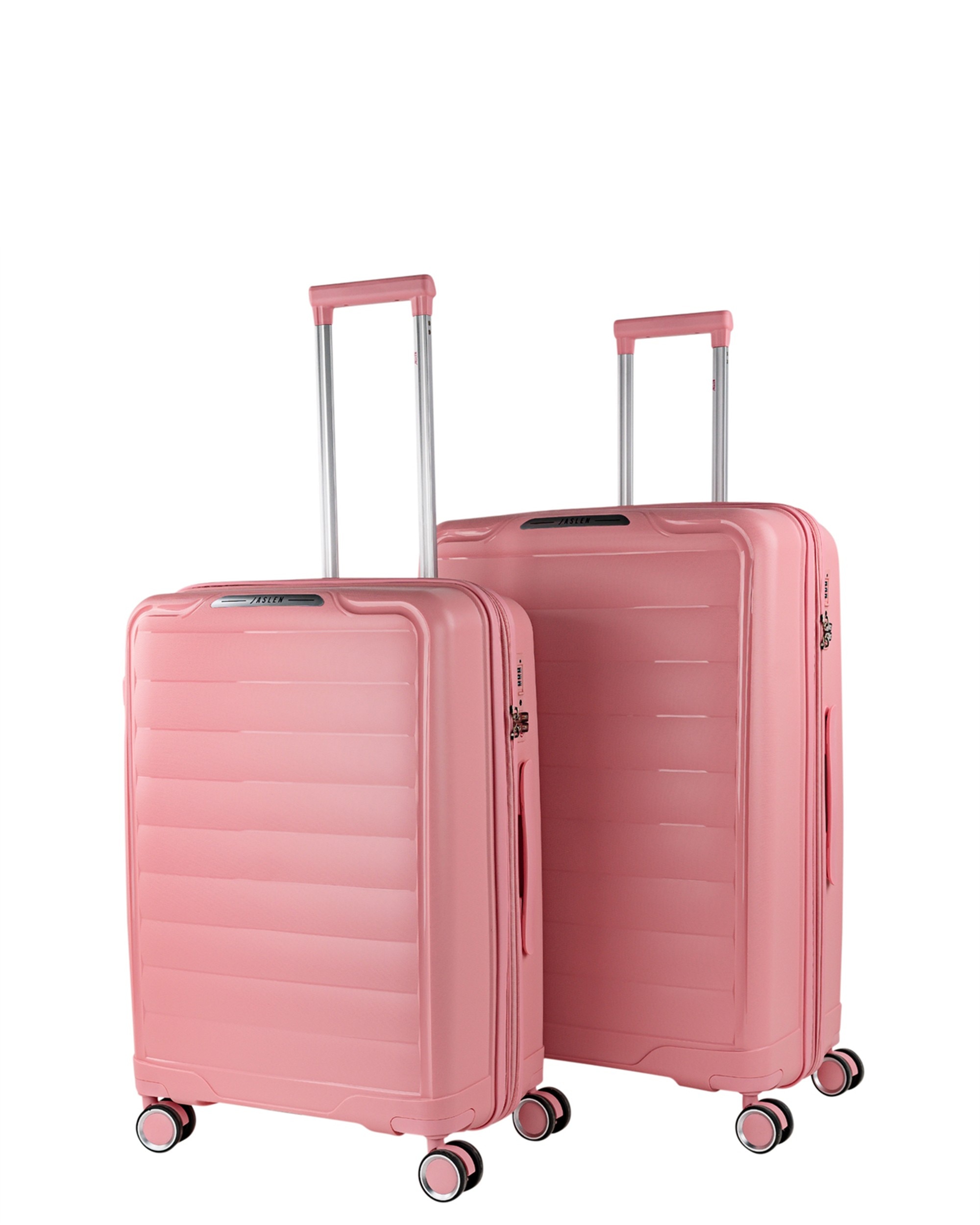 Imagen 1 de Juego de maletas (mediana y grande) luton con capacidad de 132l - Jaslen - Rosa Rosa