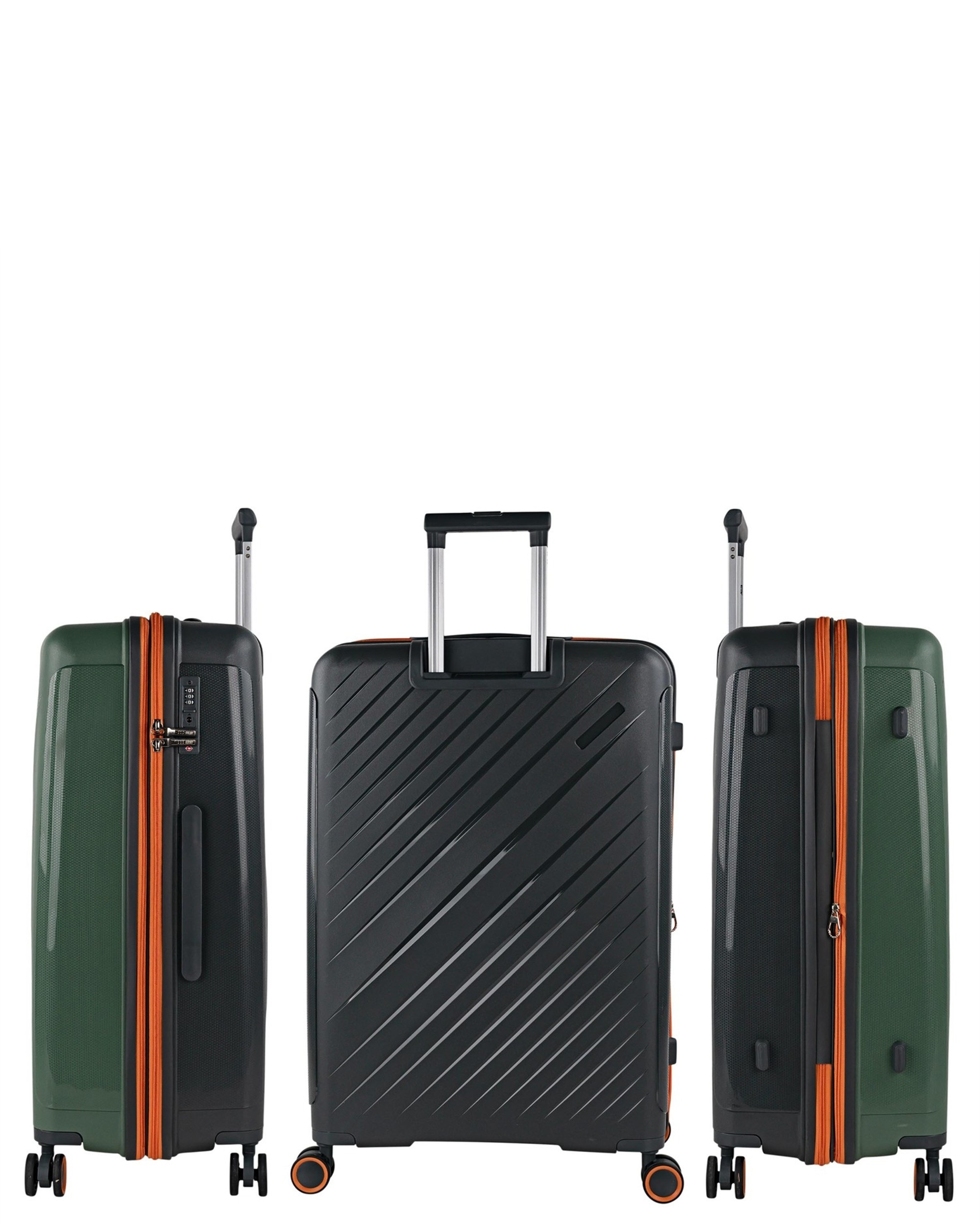 Maleta grande tivoli con capacidad de 96l - Jaslen - Kaki Kaki-2