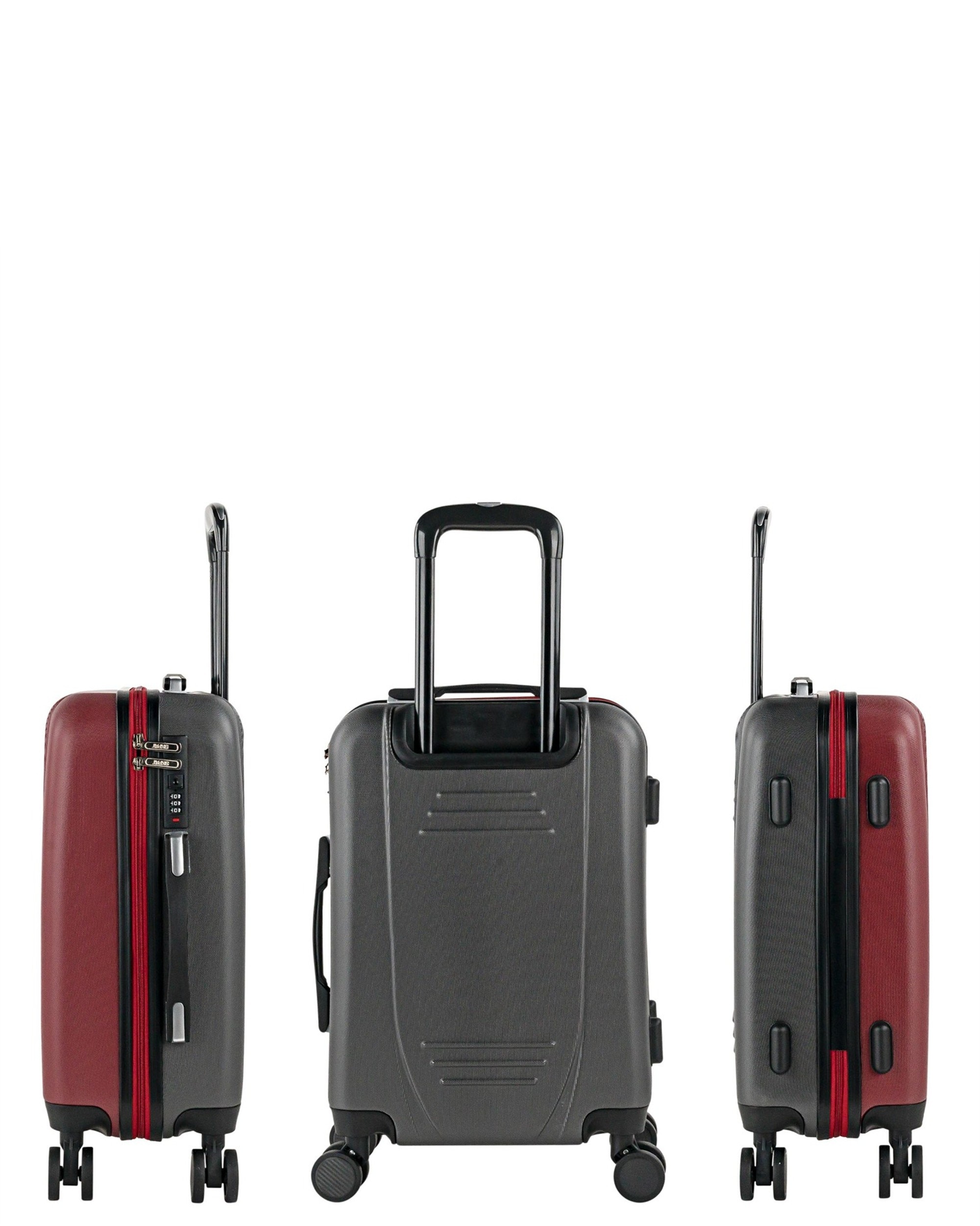 Maleta cabina tiber rígida con capacidad 40 l - SKPAT - Rojo Rojo-2