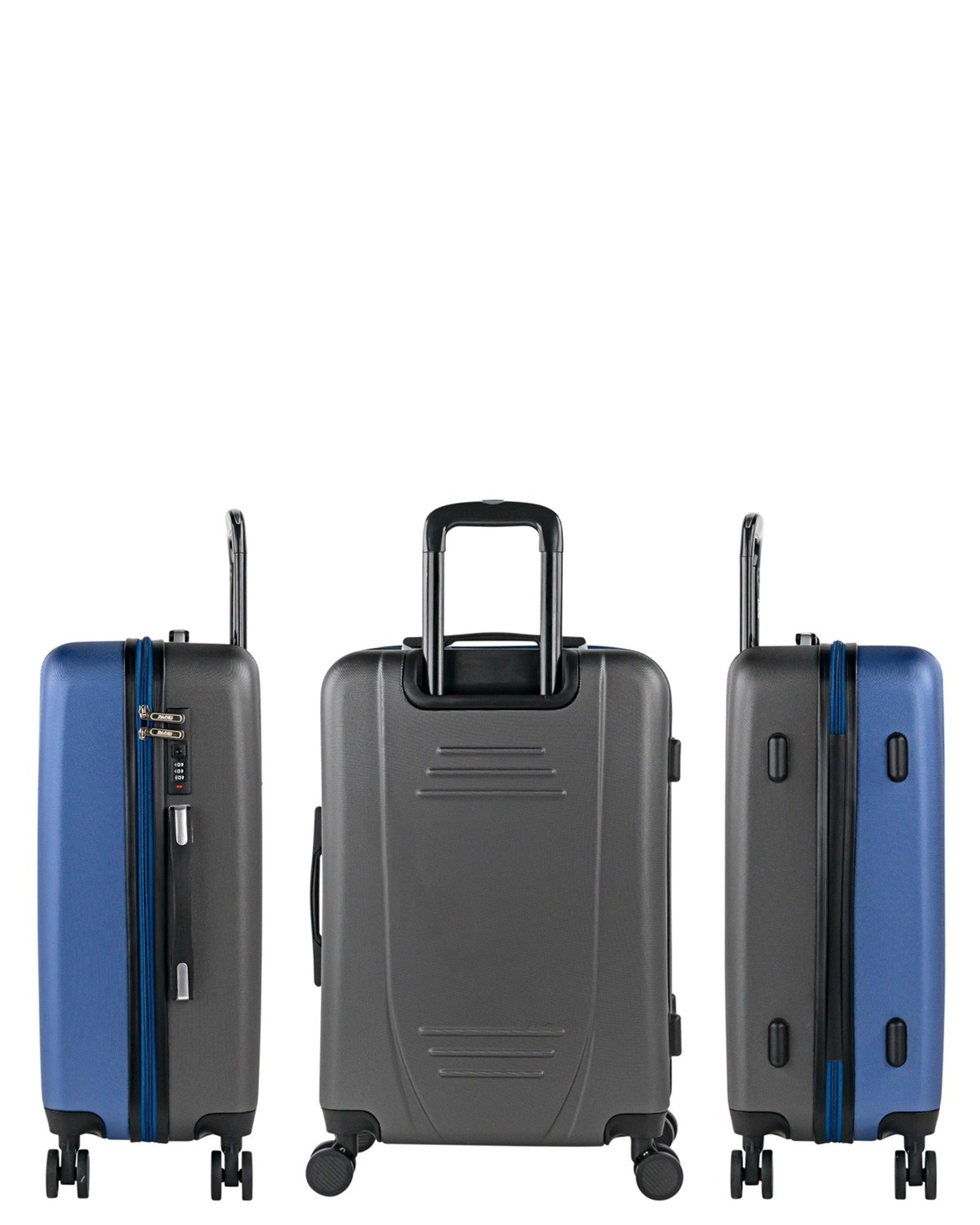 Maleta mediana tiber rígida con capacidad 70l - SKPAT - Azul Azul-2