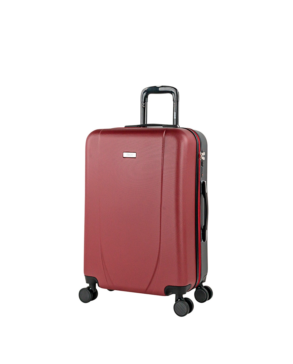 Maleta mediana tiber rígida con capacidad 70l - SKPAT - Rojo Rojo-1