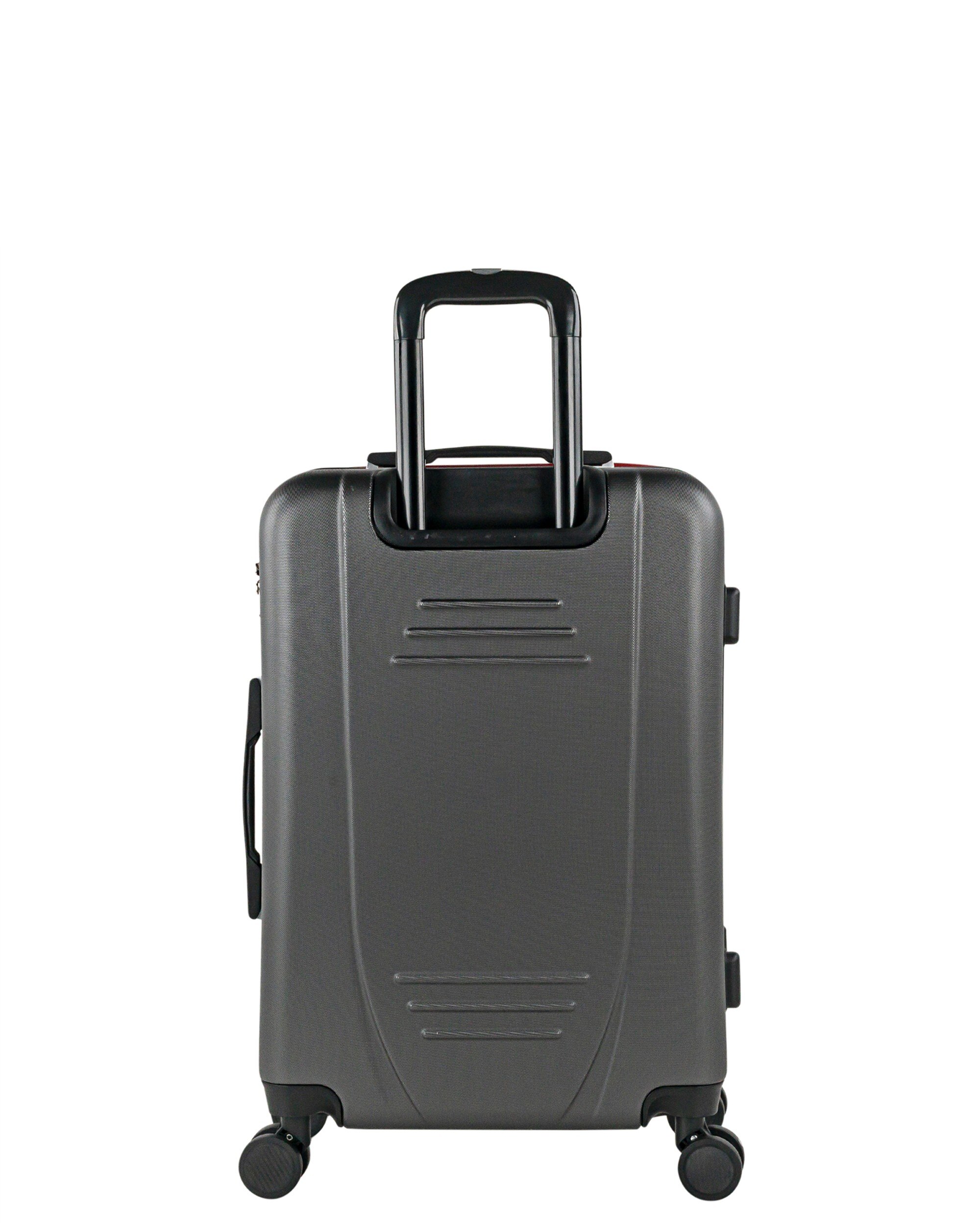 Maleta mediana tiber rígida con capacidad 70l - SKPAT - Rojo Rojo-6