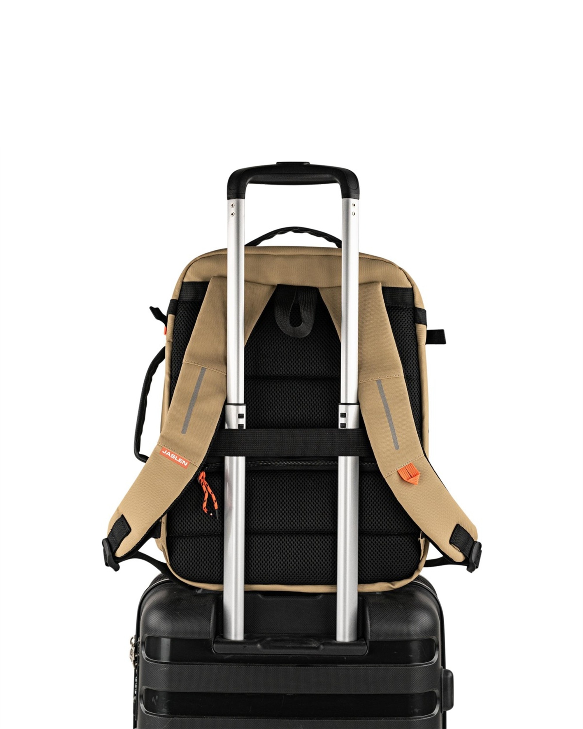 Mochila de viaje para cabina,extensible - Jaslen - Beige Beige-3