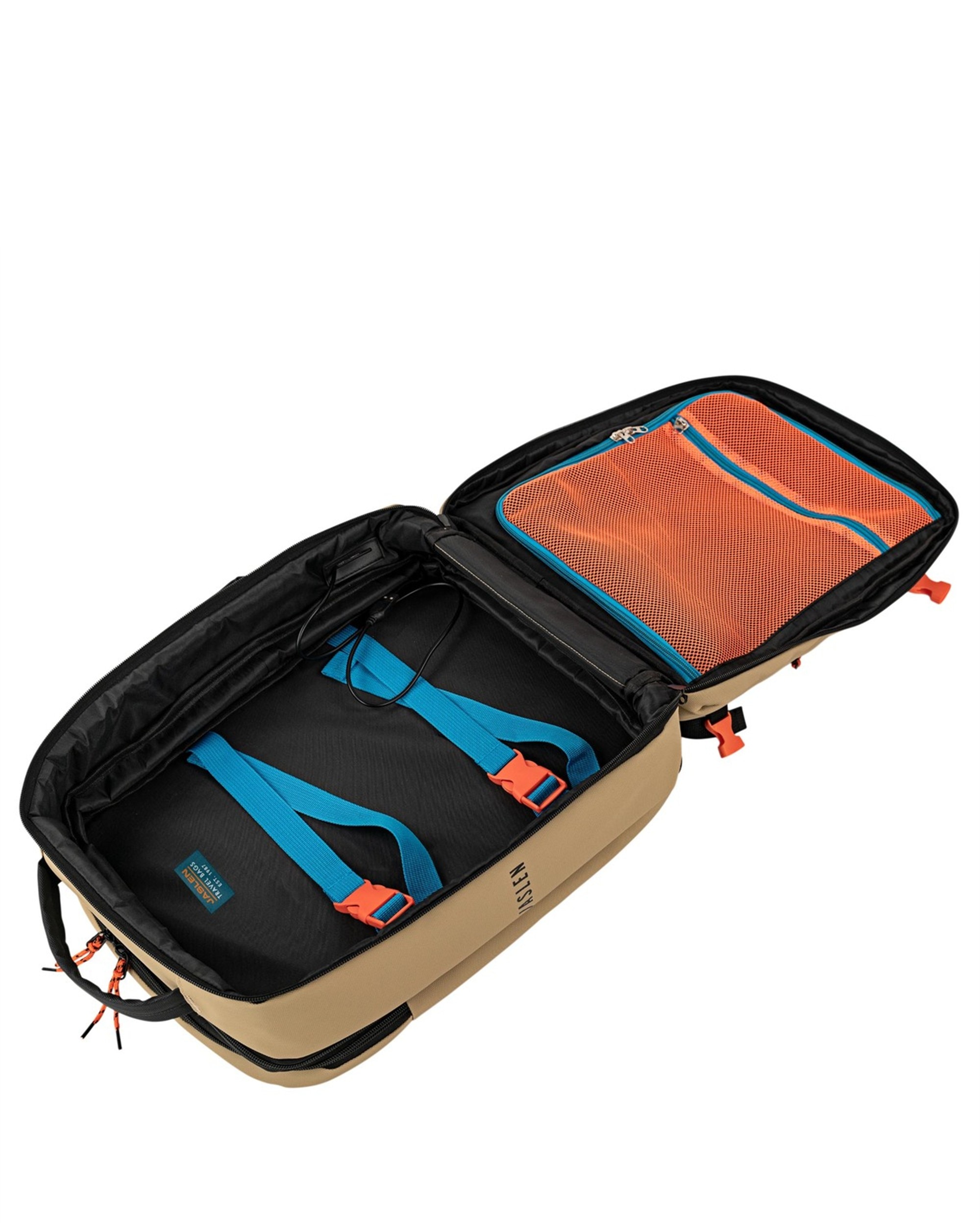 Mochila de viaje para cabina,extensible - Jaslen - Beige Beige-5