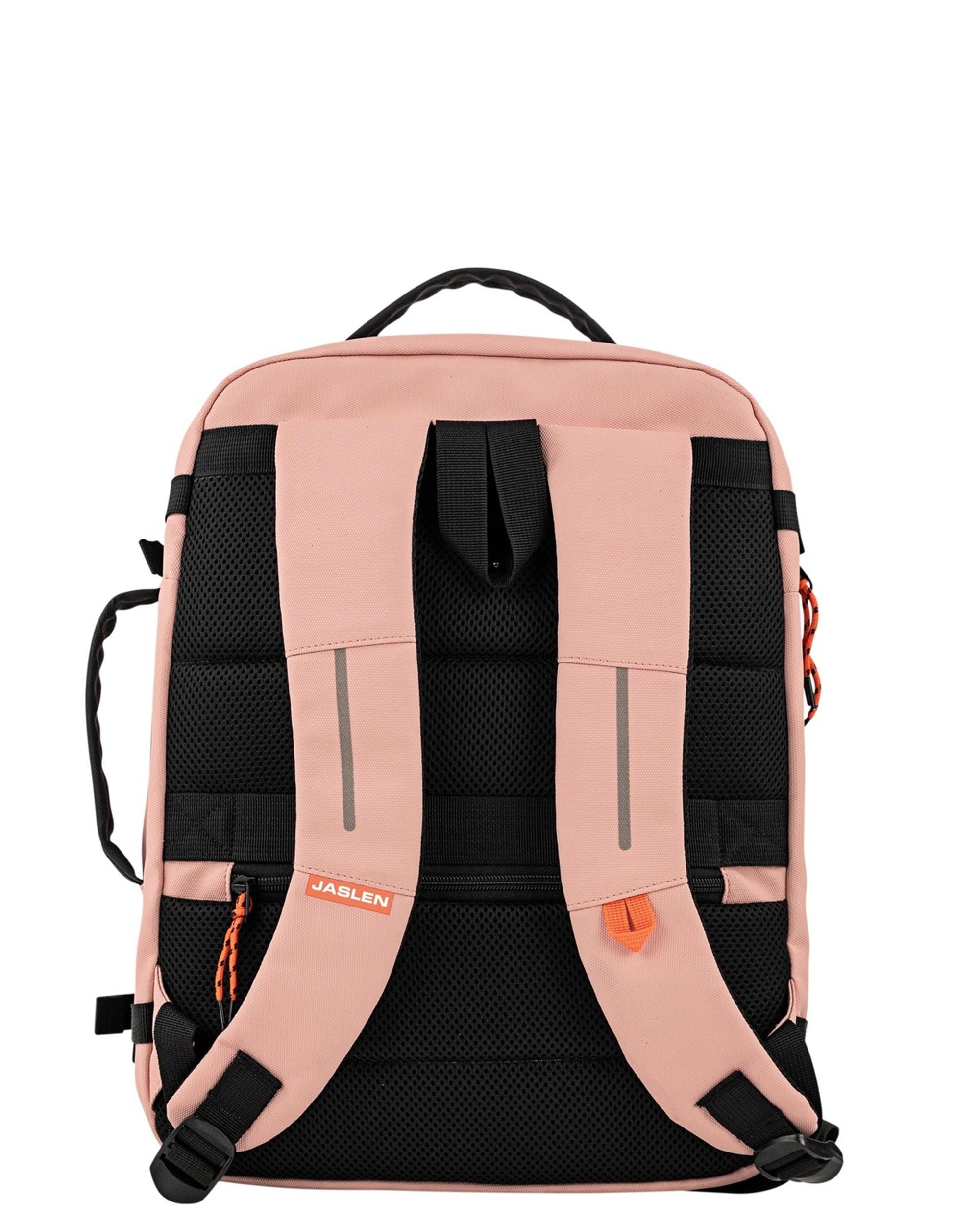 Mochila de viaje para cabina,extensible - Jaslen - Rosa Rosa-2