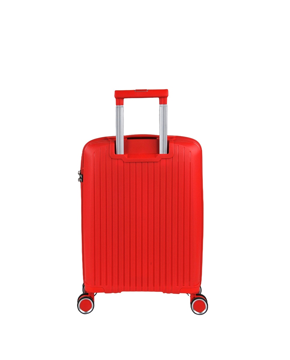 Imagen 4 de Maleta de cabina grenoble rígida con capacidad 36 l - Jaslen - Rojo Rojo