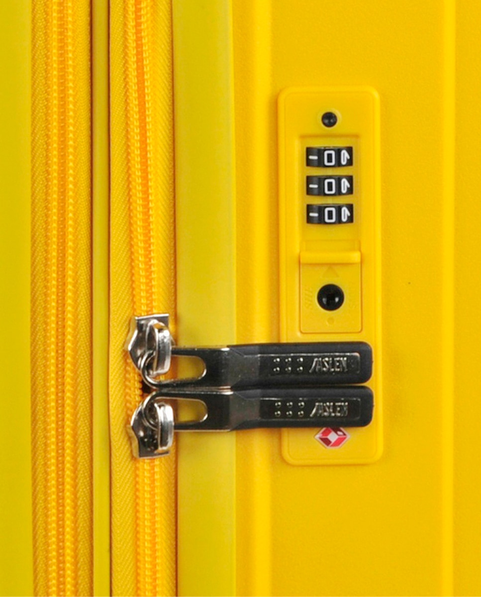Imagen 4 de Maleta de cabina grenoble rígida con capacidad 36 l - Jaslen - Amarillo Amarillo