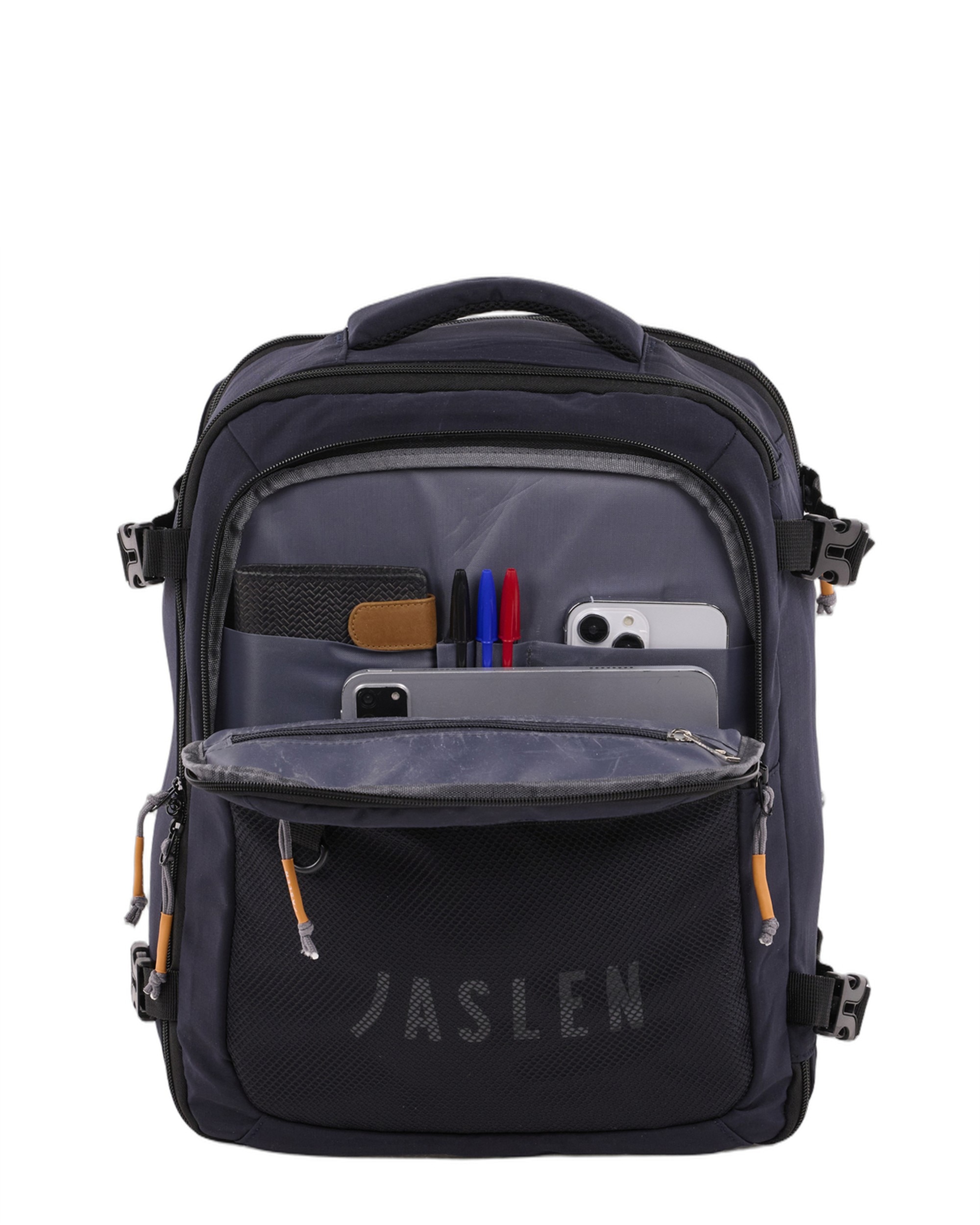 Mochila de viaje cabina sintra con capacidad de 24l. - Jaslen - Azul marino Azul marino-3