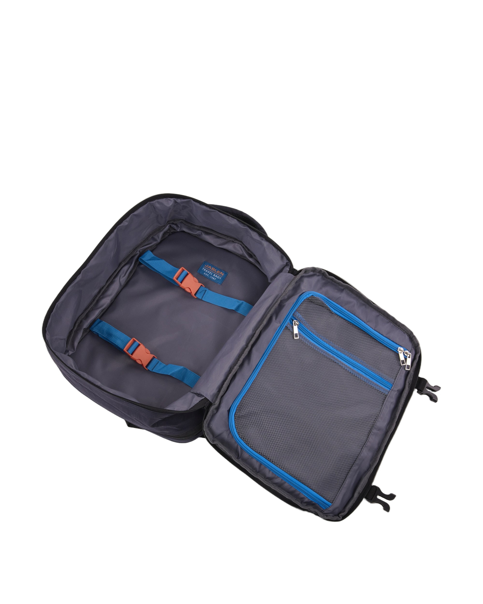 Mochila de viaje cabina sintra con capacidad de 24l. - Jaslen - Azul marino Azul marino-4