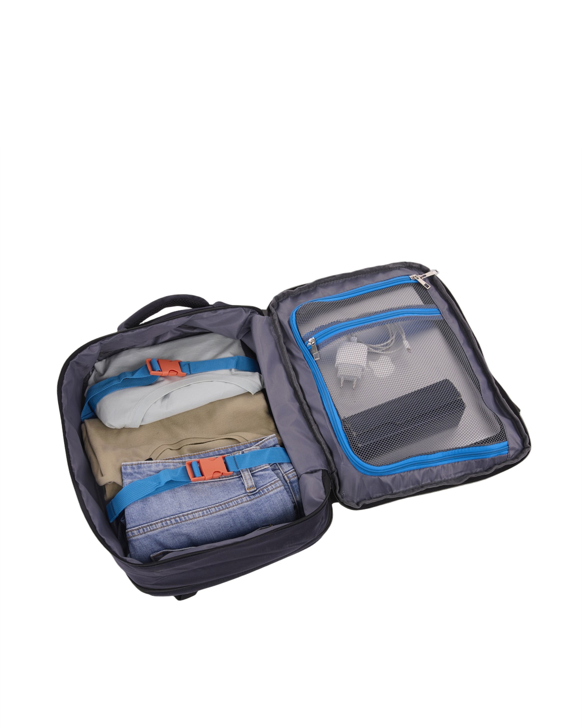 Mochila de viaje cabina sintra con capacidad de 24l. - Jaslen - Azul marino Azul marino-5