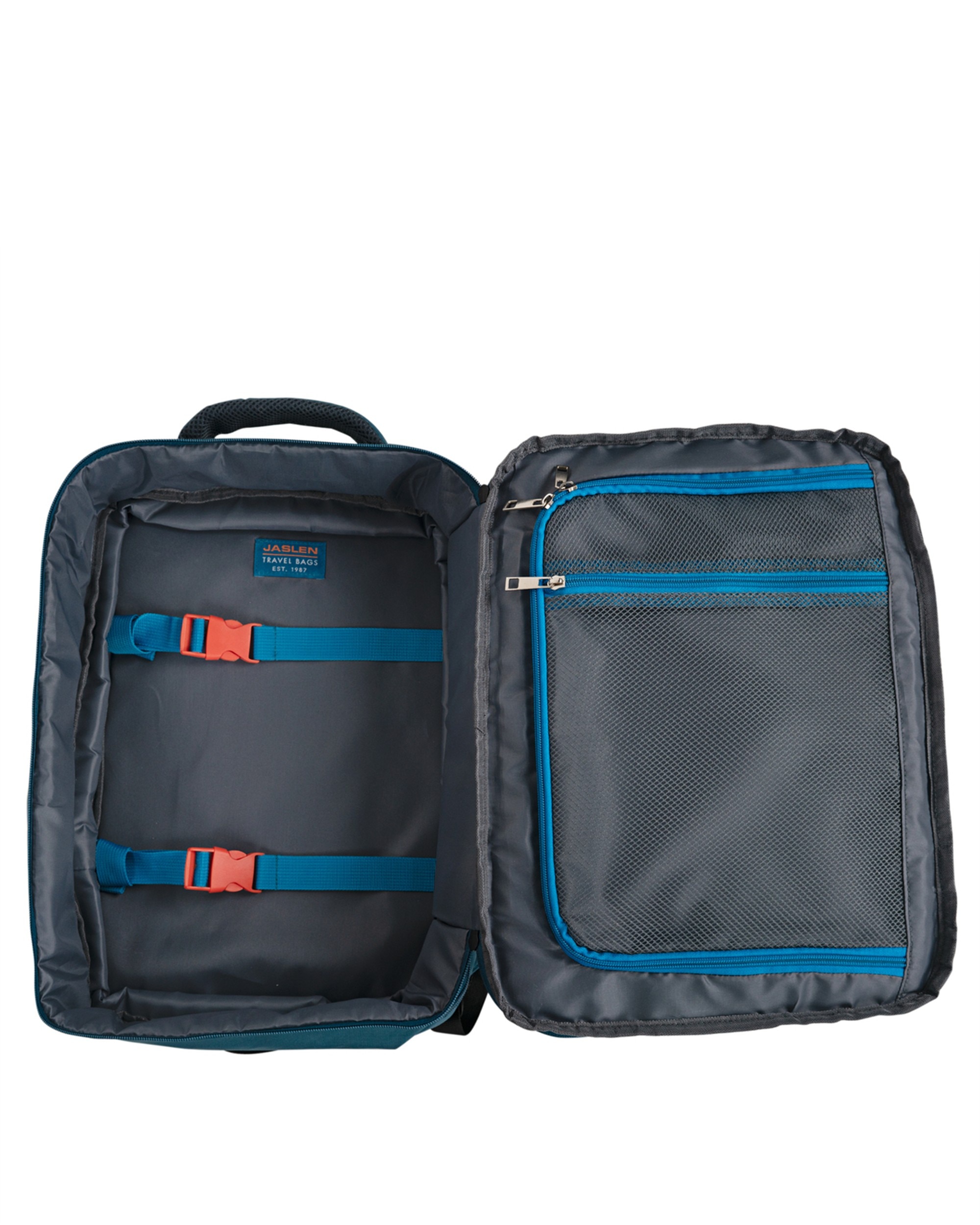 Mochila de viaje cabina sintra con capacidad de 24l. - Jaslen - Azul Azul-4