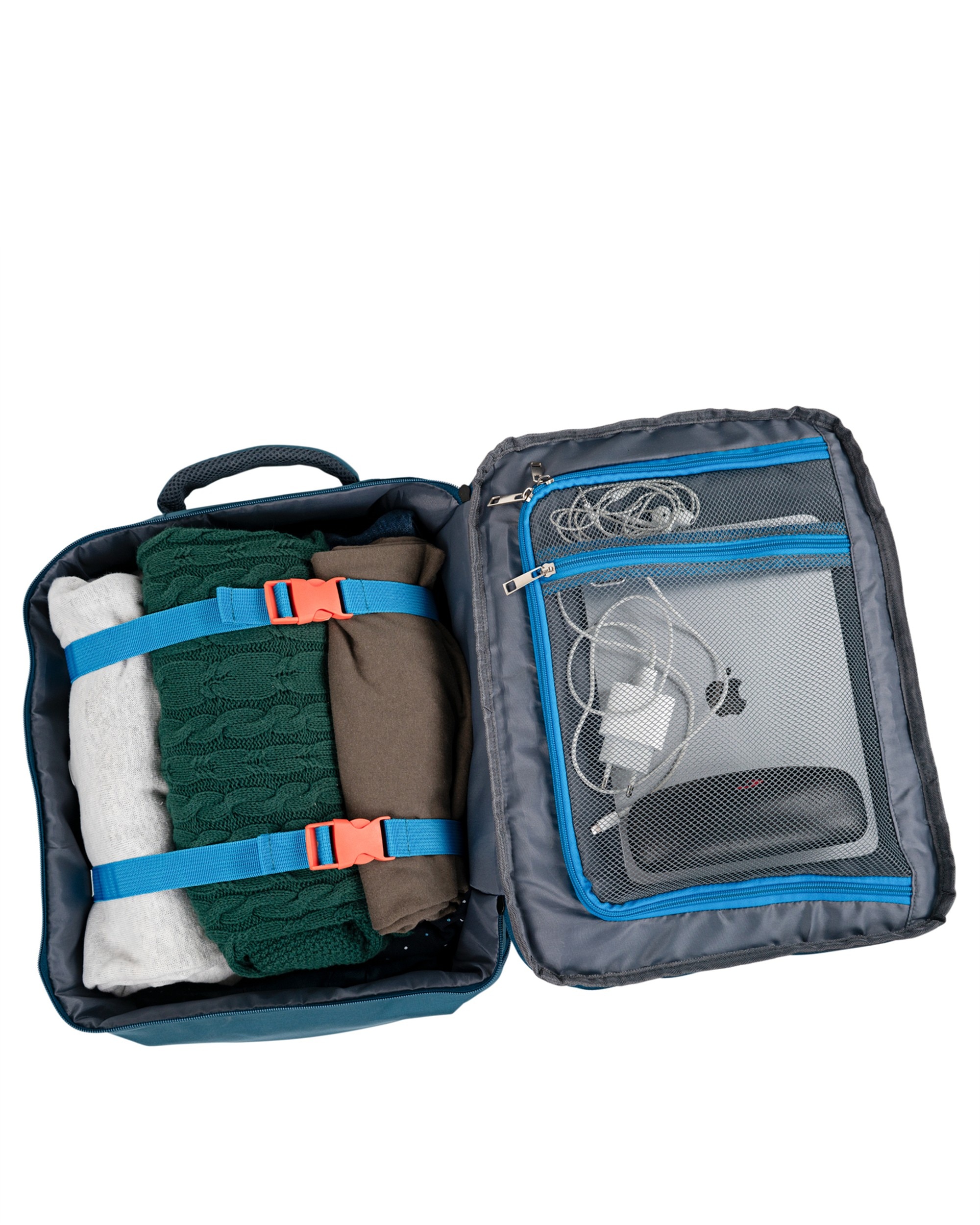 Mochila de viaje cabina sintra con capacidad de 24l. - Jaslen - Azul Azul-5