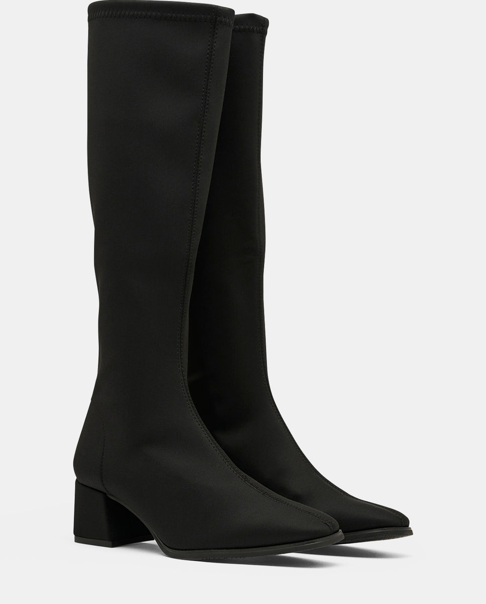 Imagen 2 de Botas fax studio de mujer en tejido elástico - Miss Elastic - Negro Negro