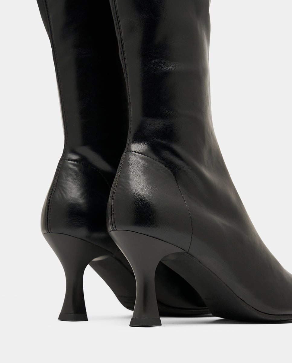 Imagen 5 de Botas zeta de mujer en tejido elástico - Miss Elastic - Negro Negro