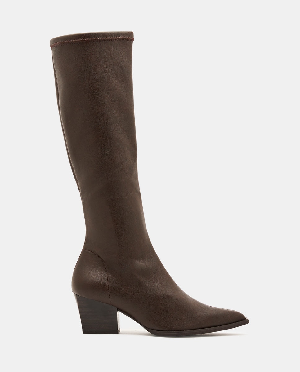 Imagen 0 de Botas texaco de mujer en tejido técnico elástico testa Marrón chocolate