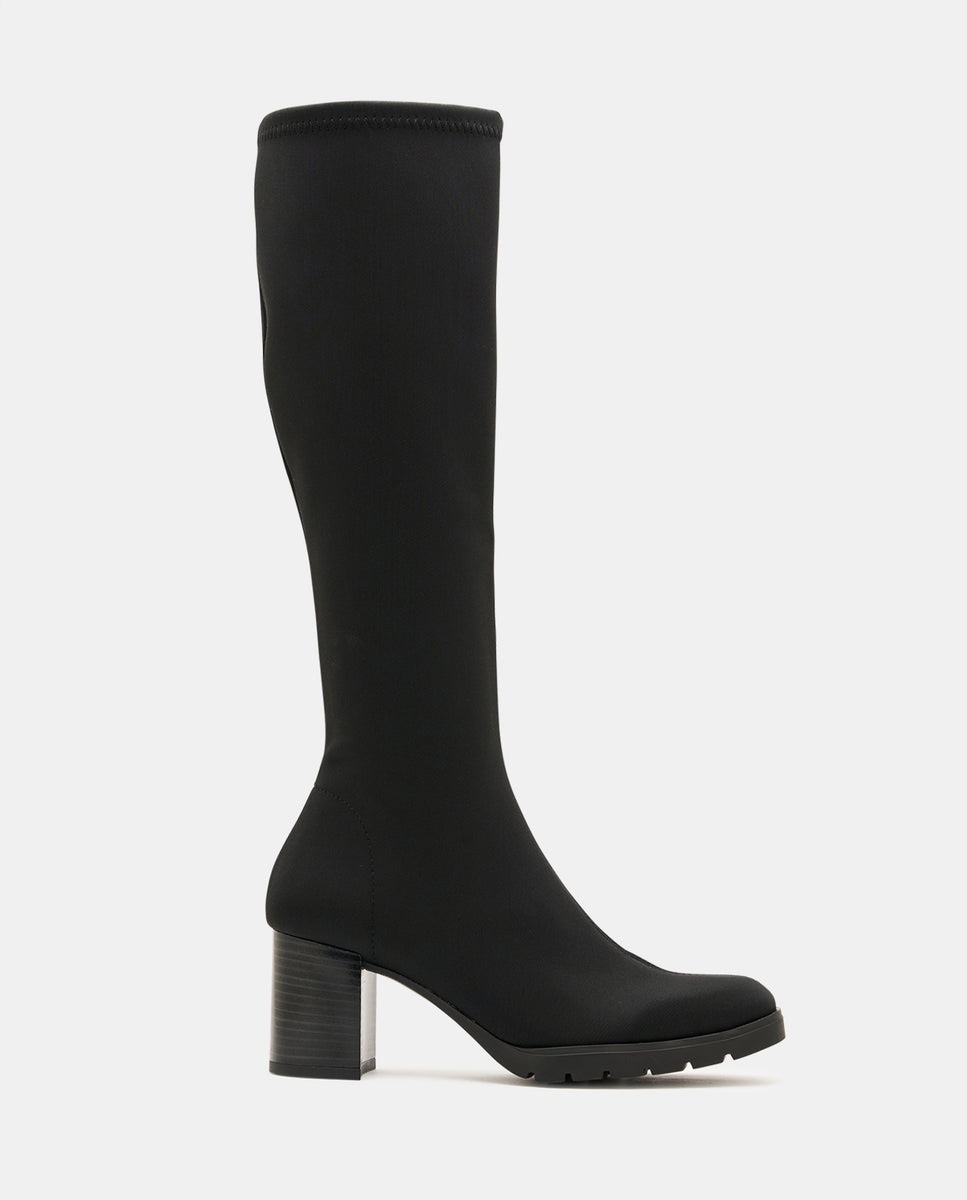 Imagen 1 de Botas menphis de mujer en lycra elástica testa - Miss Elastic - Negro Negro