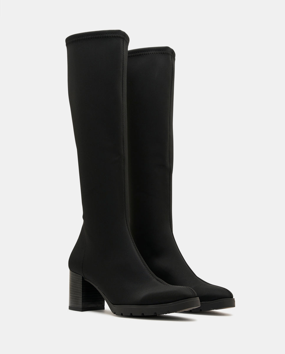 Imagen 2 de Botas menphis de mujer en lycra elástica testa - Miss Elastic - Negro Negro