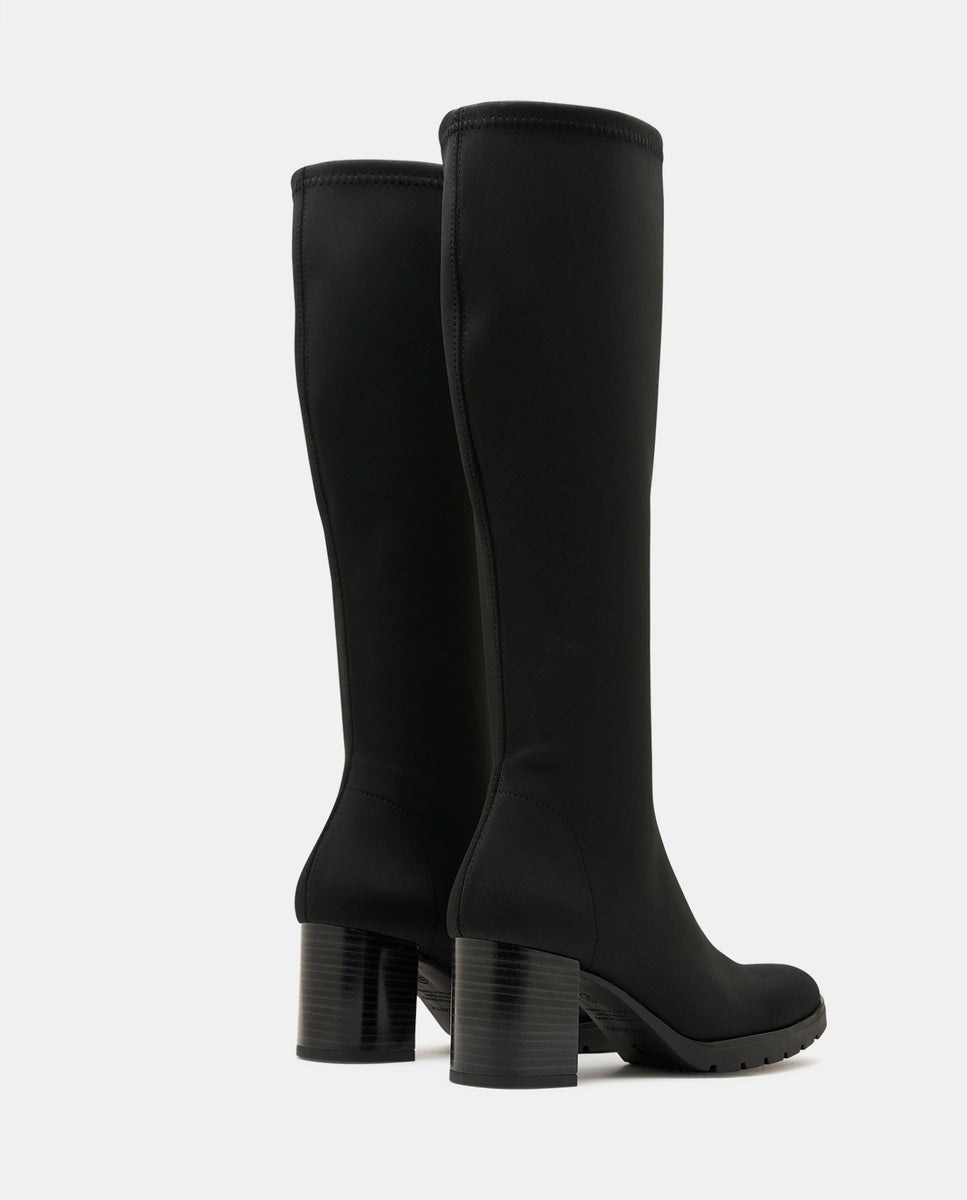 Imagen 3 de Botas menphis de mujer en lycra elástica testa - Miss Elastic - Negro Negro