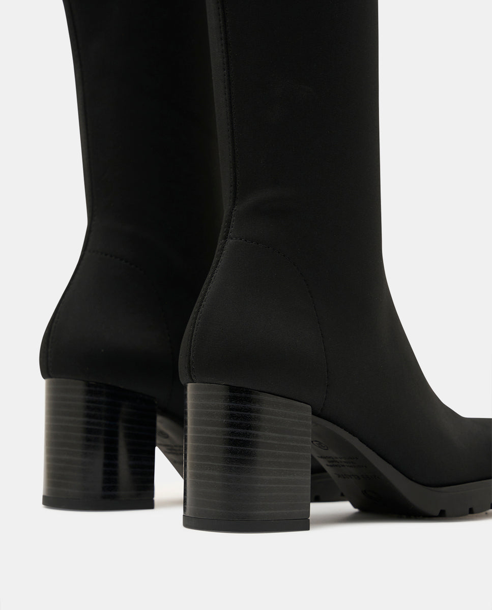Imagen 5 de Botas menphis de mujer en lycra elástica testa - Miss Elastic - Negro Negro