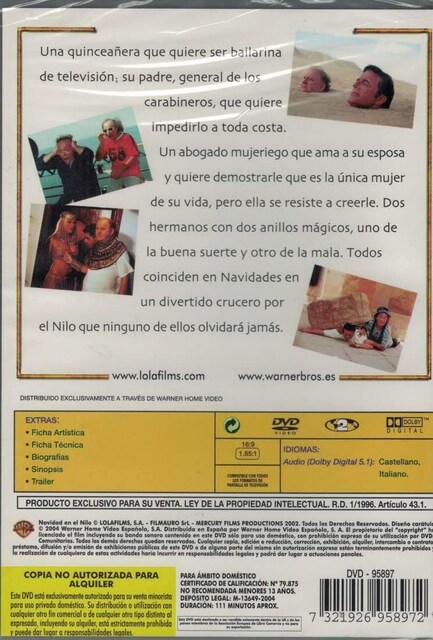 Imagen 0 de Navidad en el Nilo DVD 2002 Natale sul Nilo [DVD]