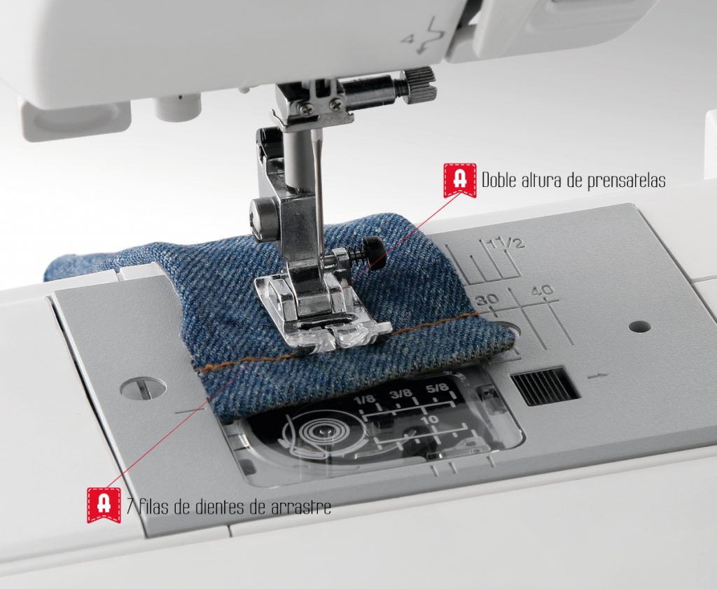 Máquina de coser Alfa A2160 profesional 60 puntadas - Blanco Blanco-3