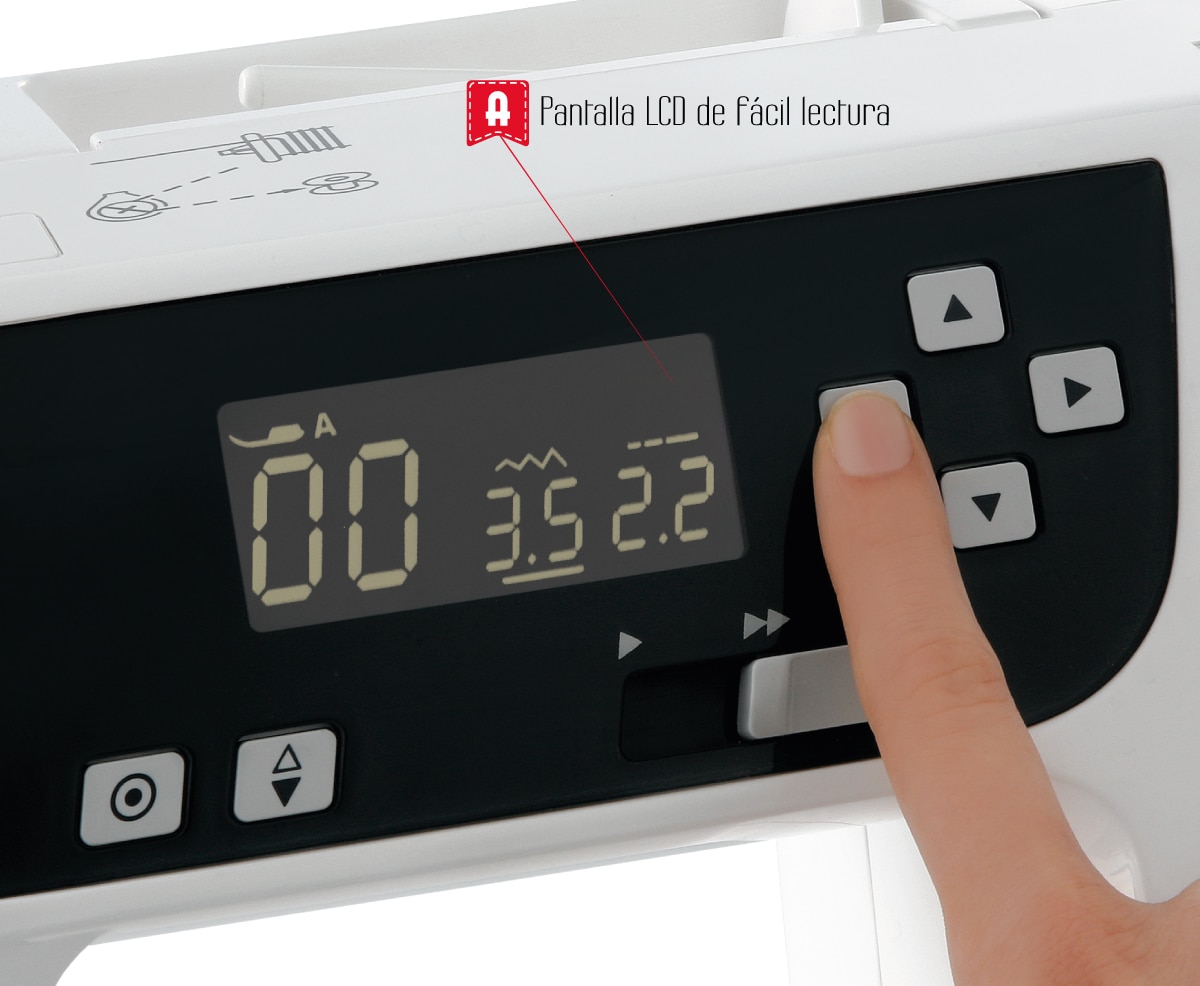 Máquina de coser Alfa A2160 profesional 60 puntadas - Blanco Blanco-4