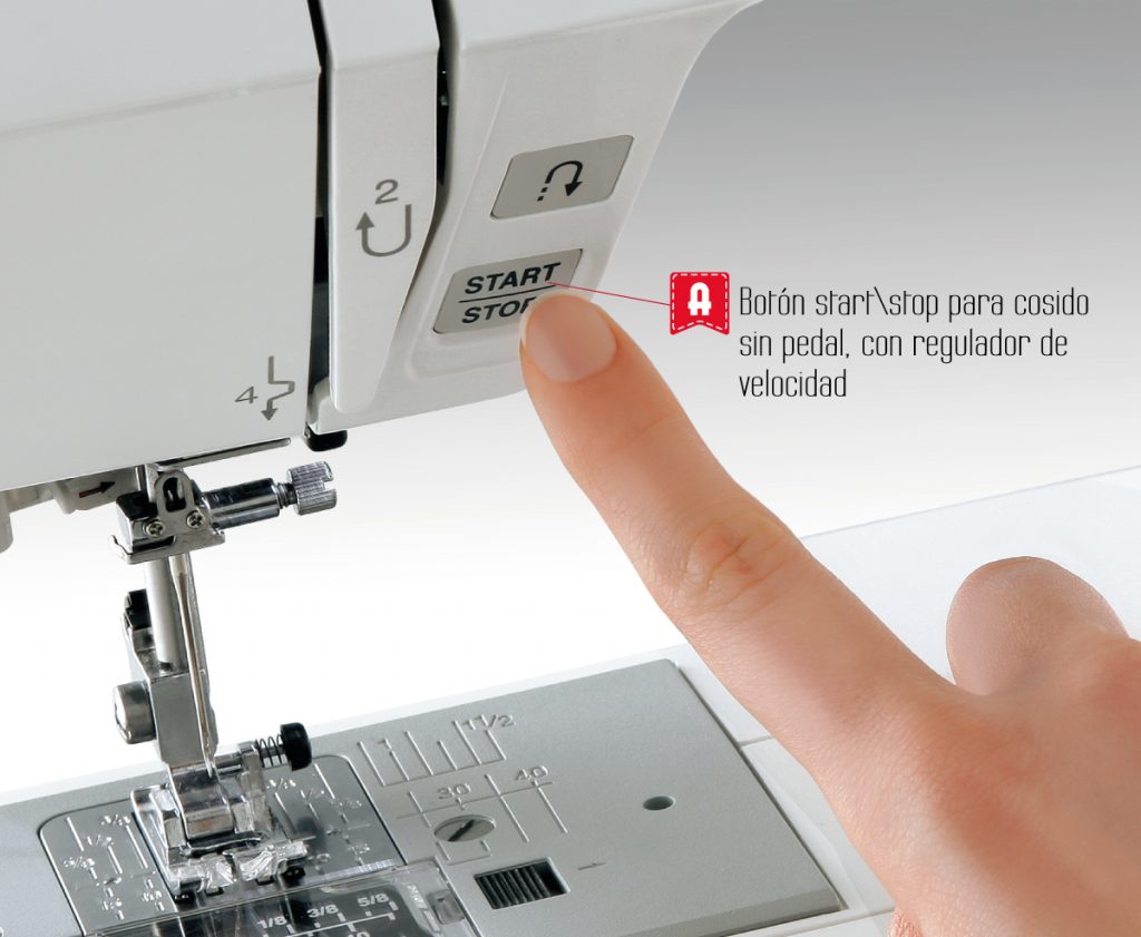 Máquina de coser Alfa A2160 profesional 60 puntadas - Blanco Blanco-5