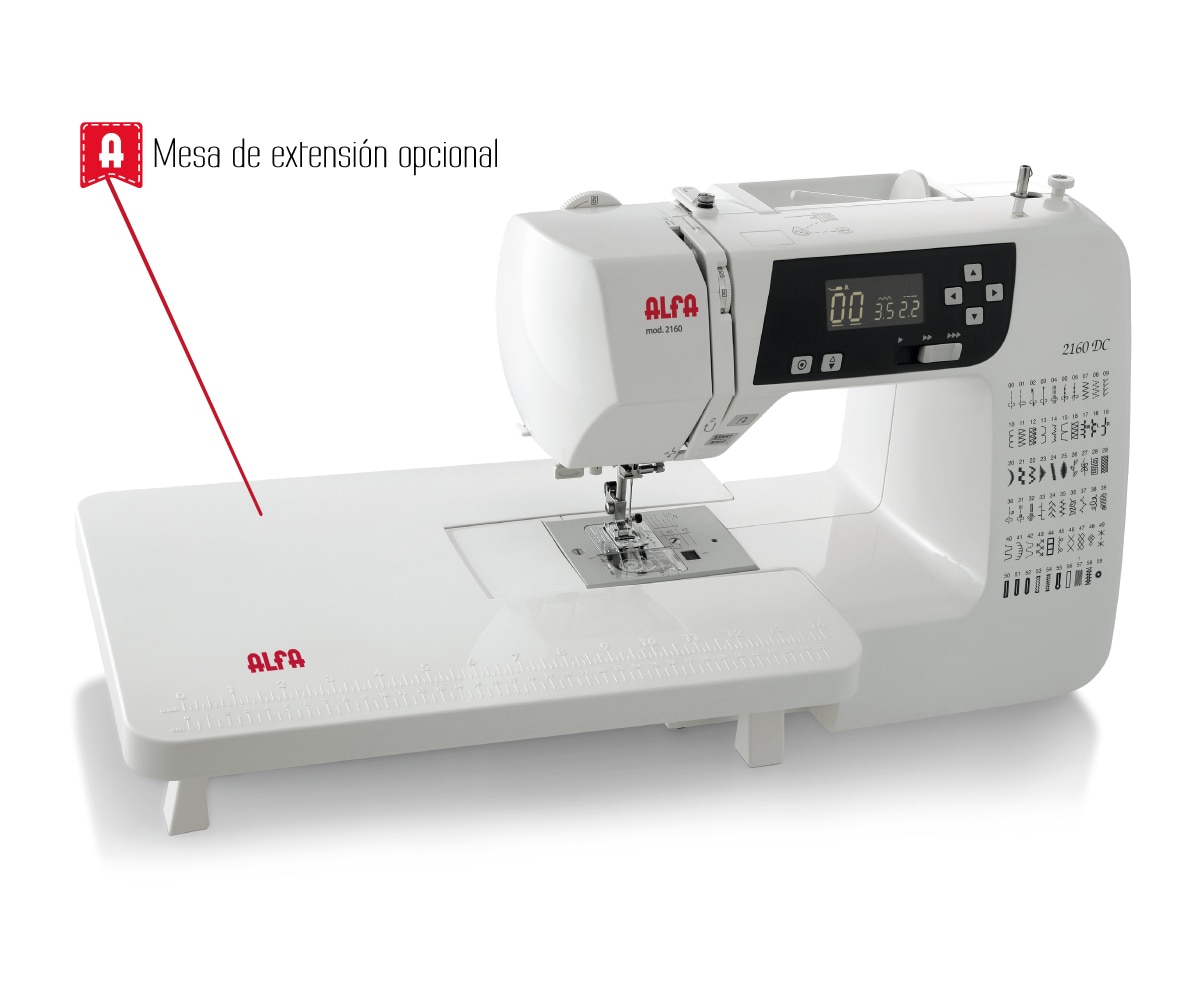 Máquina de coser Alfa A2160 profesional 60 puntadas - Blanco Blanco-6