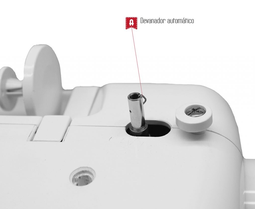 Máquina de coser Alfa A2130 con 30 puntadas - Blanco Blanco-6