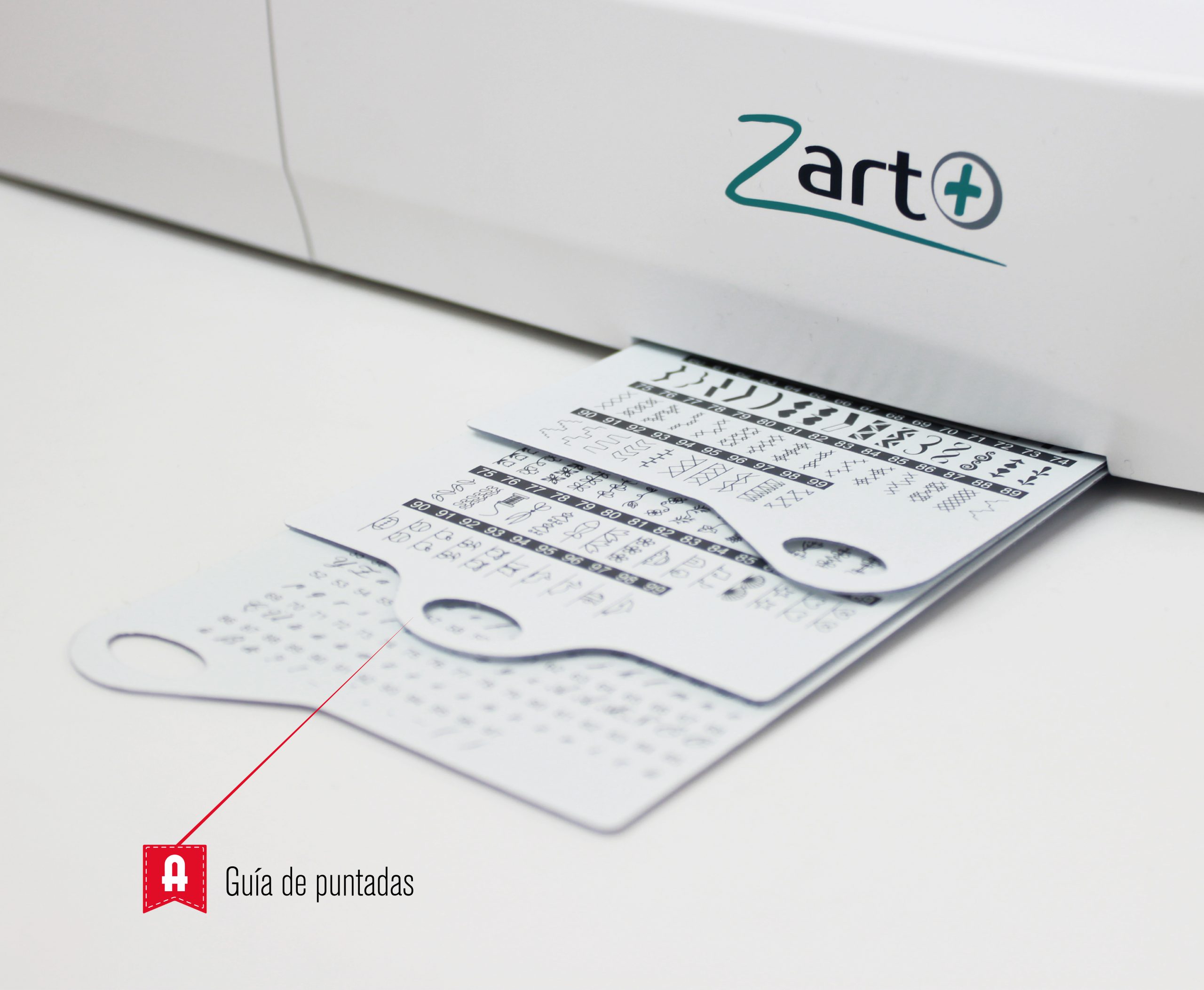 Máquina de coser Alfa ZART+ 404 puntadas - Blanco Blanco-3