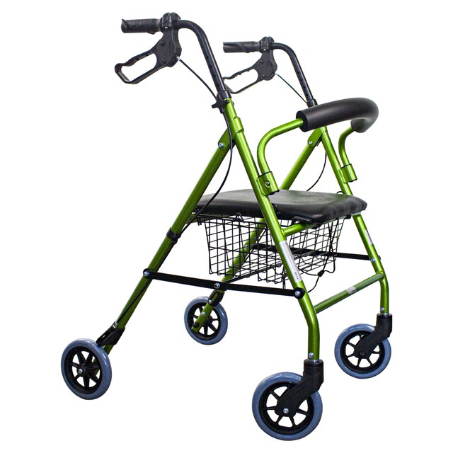 Imagen 0 de Andador para adultos 4 ruedas con frenos Turia Clinifcalfy