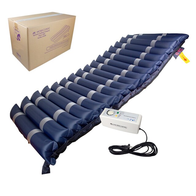 Imagen 0 de Colchón antiescaras de aire con compresor 200x105x12.8cm 17 celdas Mobi 3 plus Mobiclinic