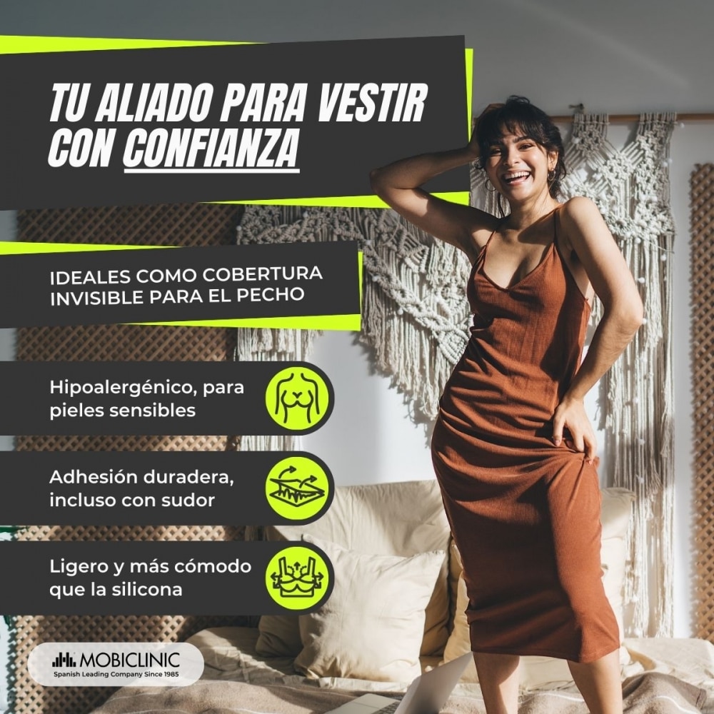 Pack 2 Kinesiotape Venda Neuromuscular Adhesiva Mobiclinic 6