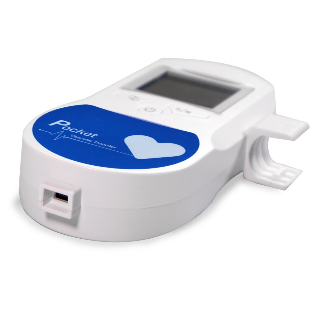Doppler vascular detector vascular de latidos 8Mhz portátil Baby sound C Mobiclinic Azul-3