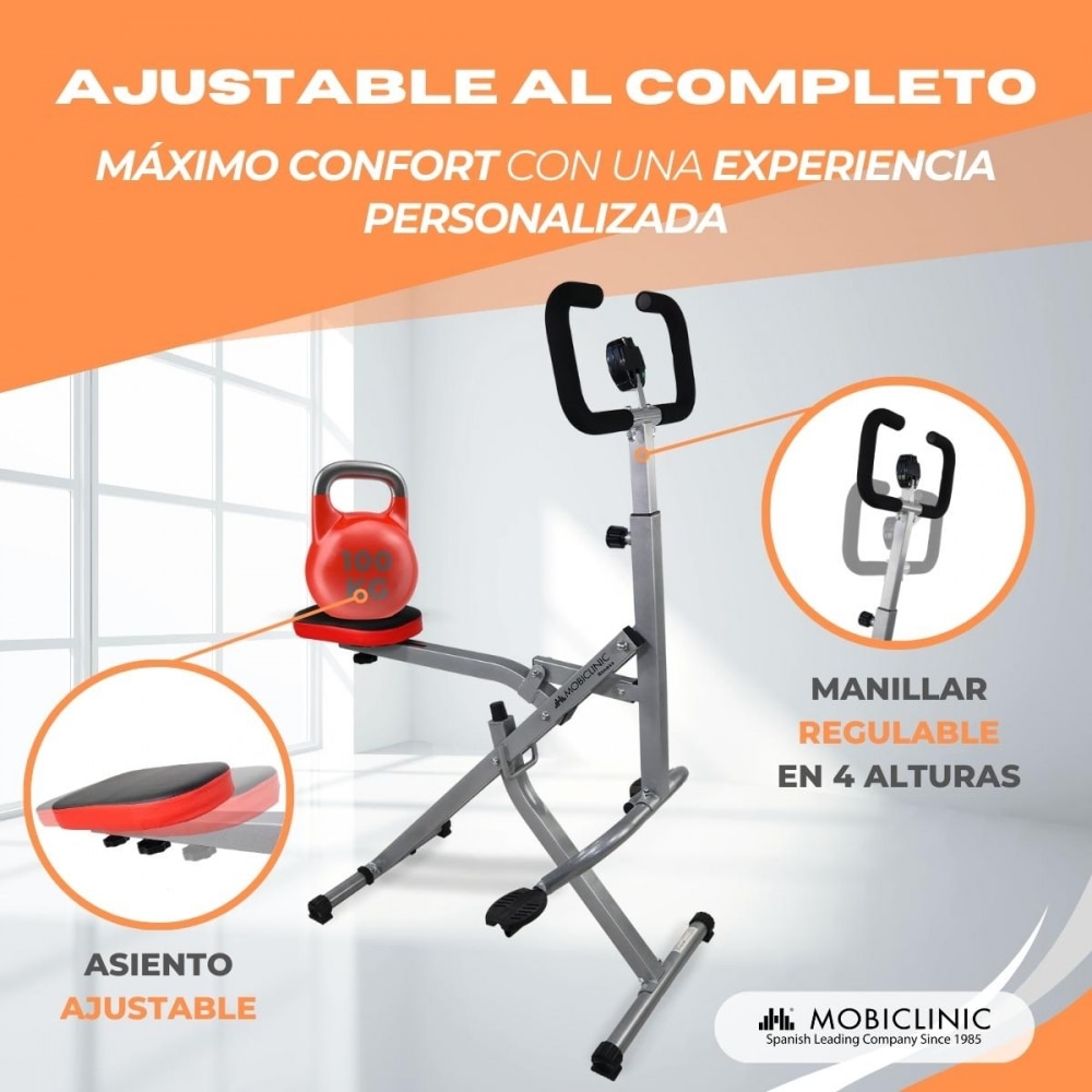 Equipo de musculación VitalFit Mobiclinic Gris-3