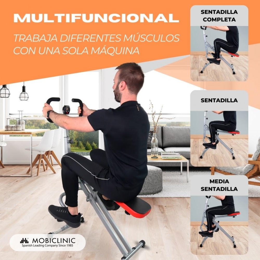 Equipo de musculación VitalFit Mobiclinic Gris-5