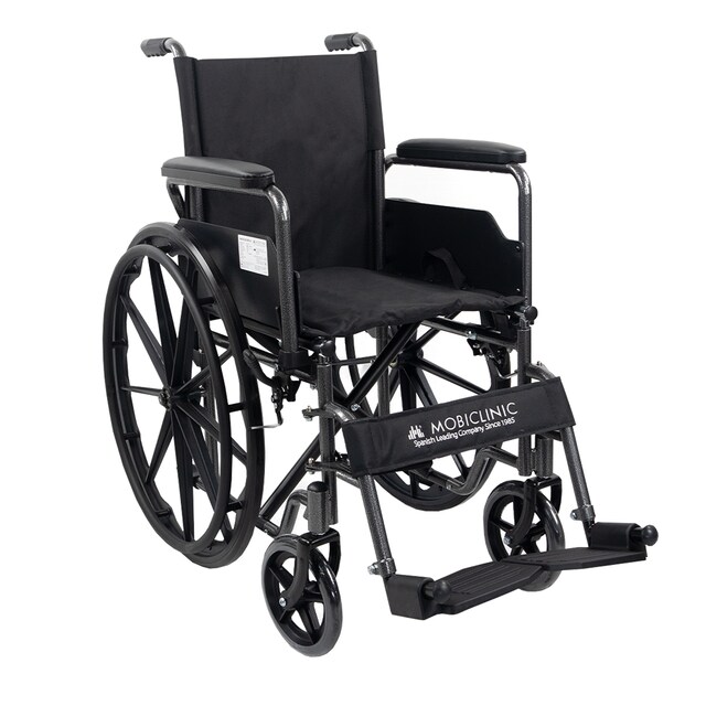 Imagen 0 de Silla de ruedas plegable extraíbles reposapiés y reposabrazos S220 Mobiclinic