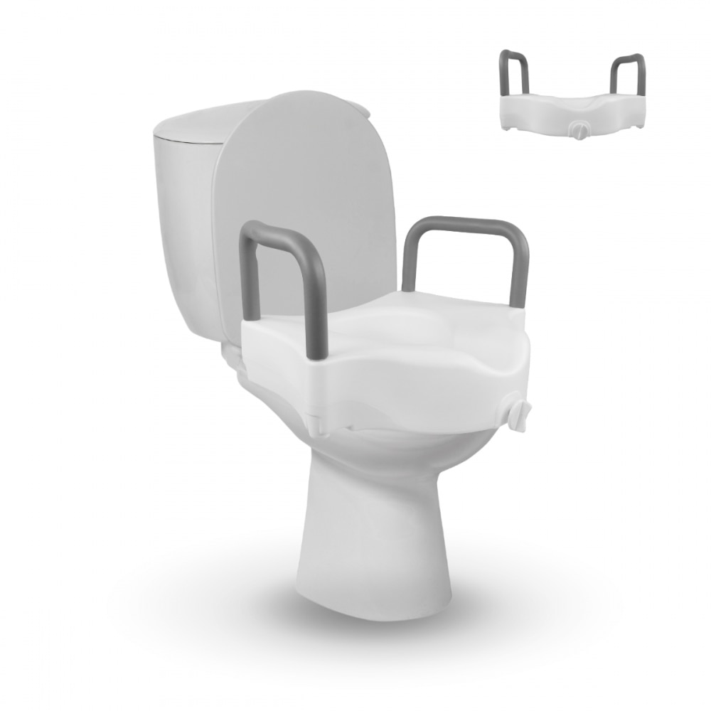 Elevador wc pvc reposabrazos 16 cm Cibeles Mobiclinic 1