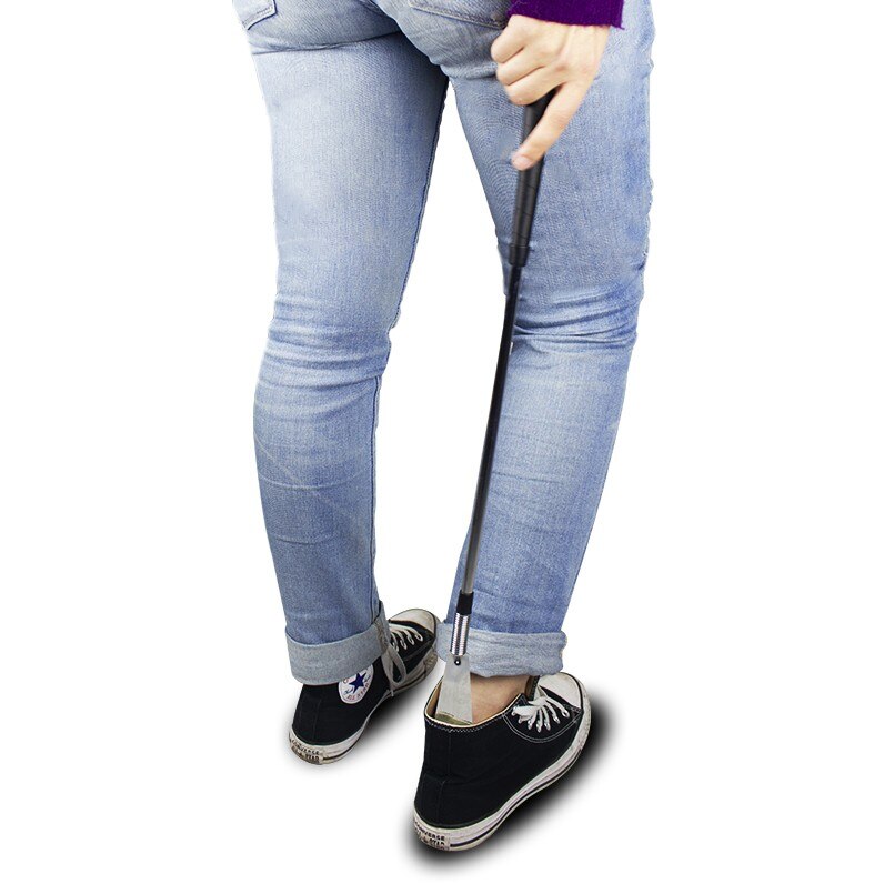 Calzador cromado para zapatos 60 cm Mobiclinic 2