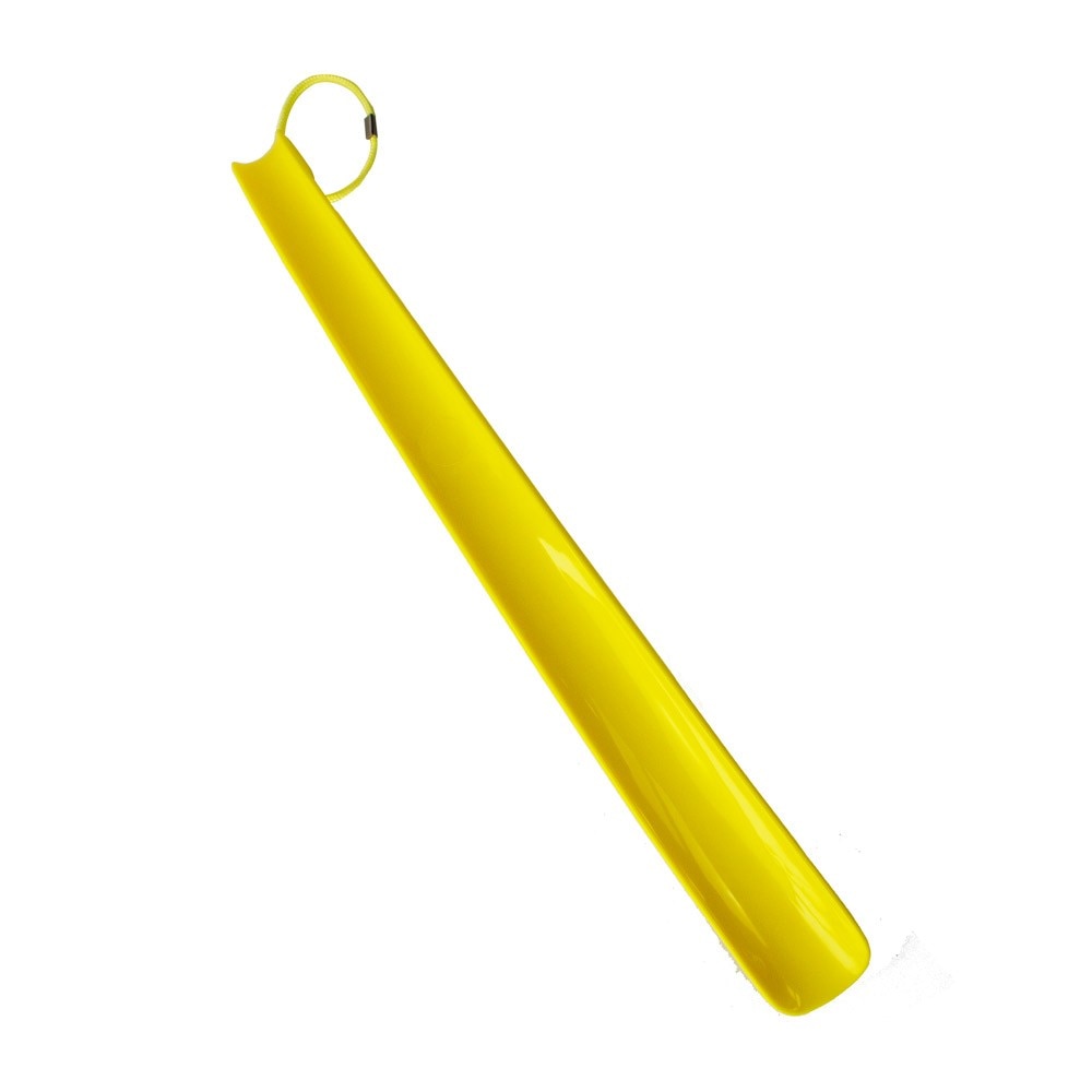 Calzador de plástico para zapatos 43 cm amarillo Mobiclinic 1