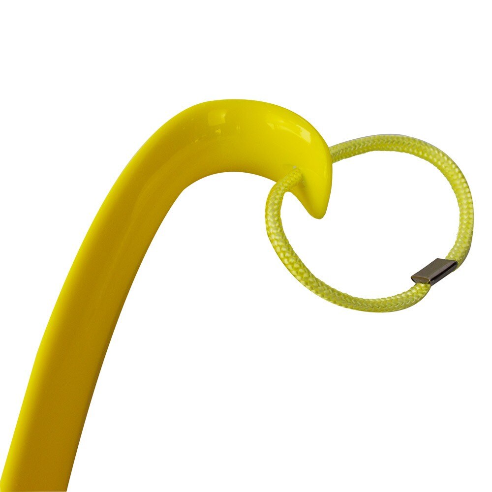 Calzador de plástico para zapatos 43 cm amarillo Mobiclinic 2