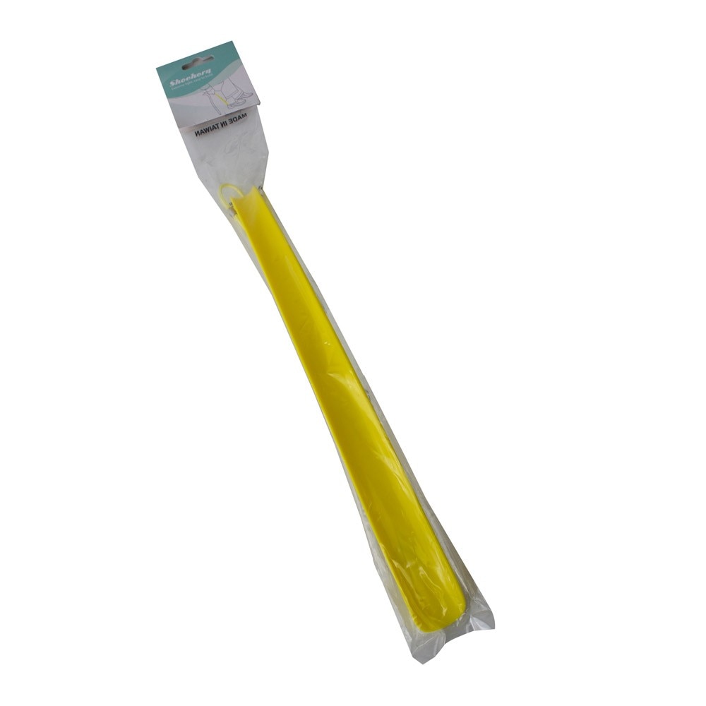 Calzador de plástico para zapatos 43 cm amarillo Mobiclinic 3