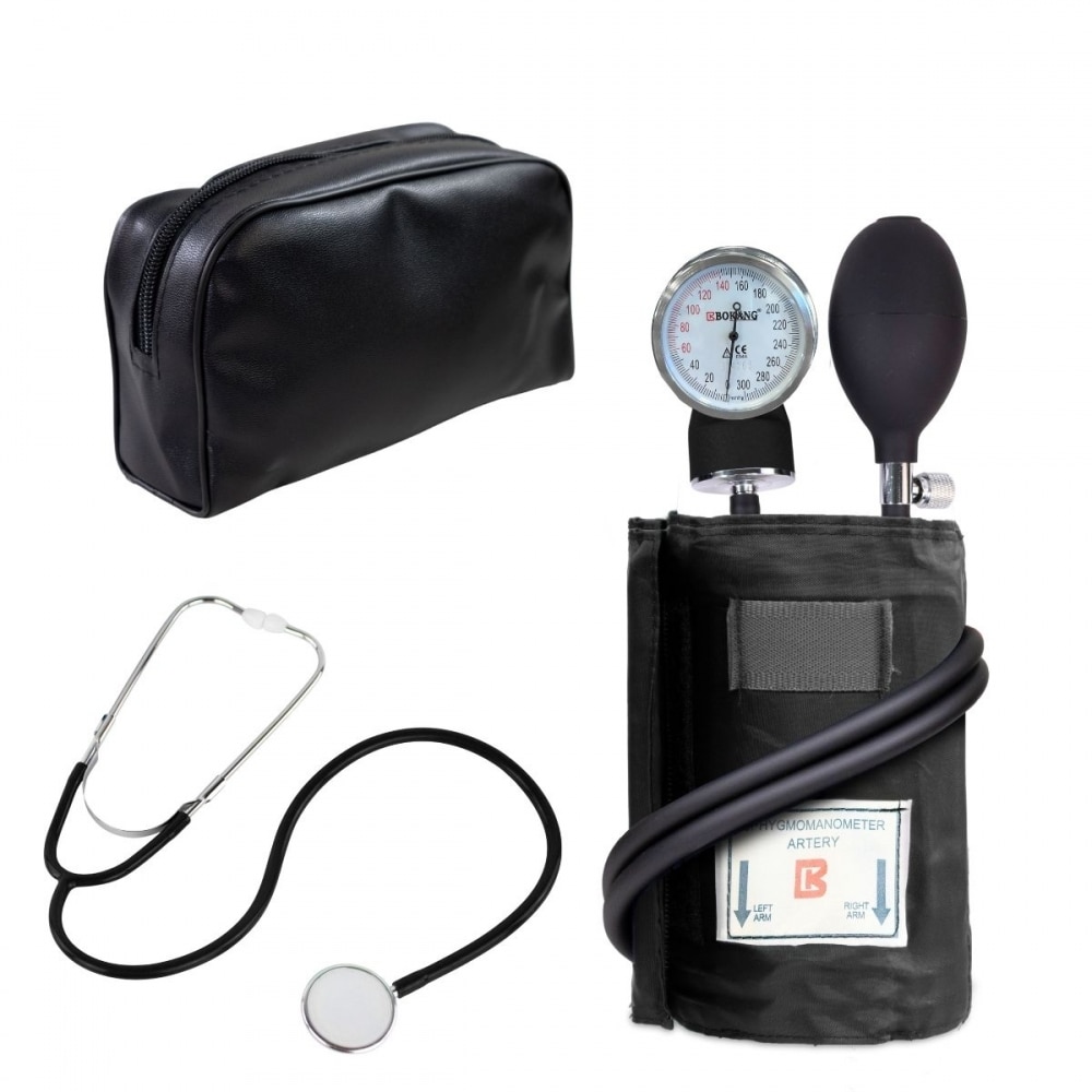 Pack de tensiómetro de brazo manual y fonendoscopio Mobiclinic 1