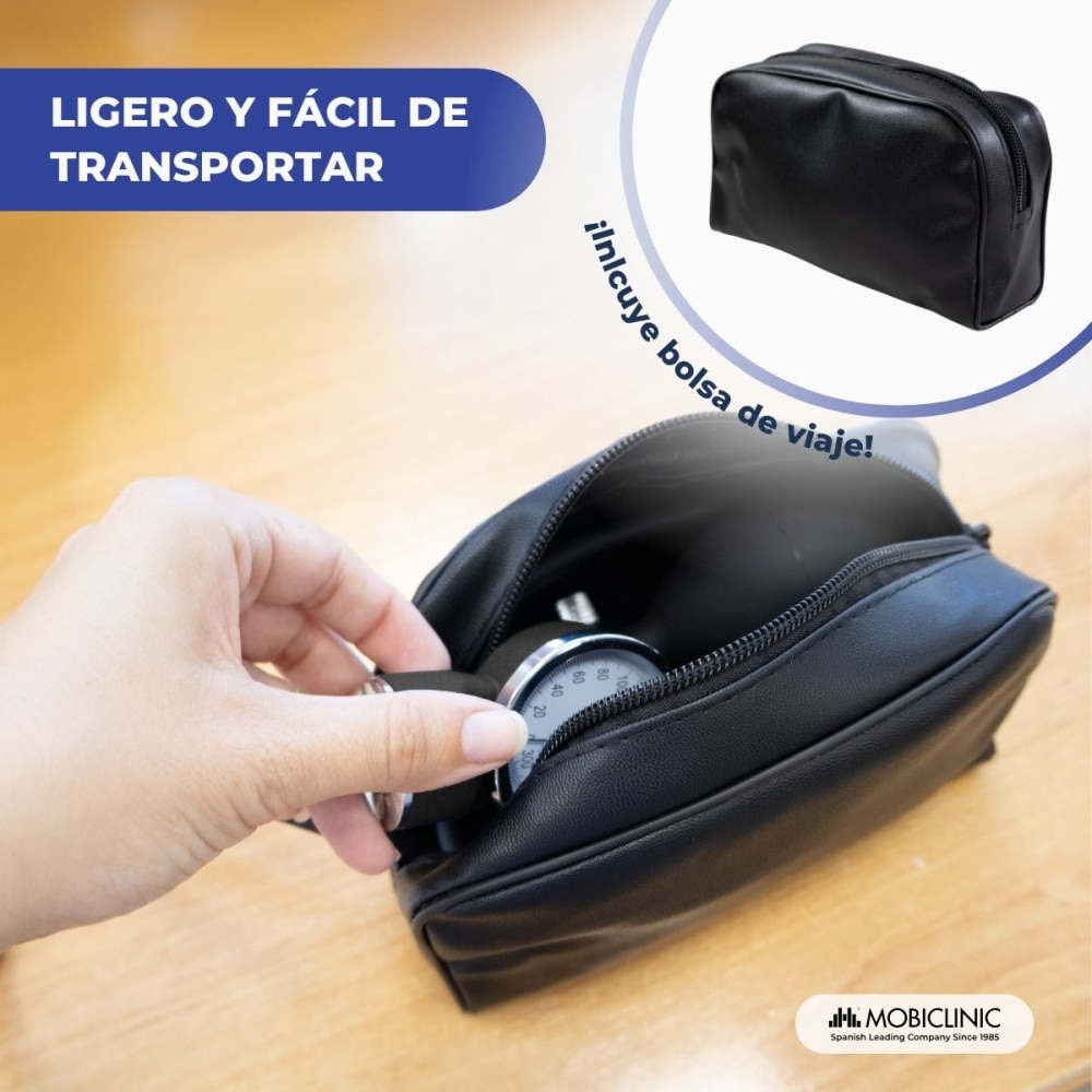 Pack de tensiómetro de brazo manual y fonendoscopio Mobiclinic 6