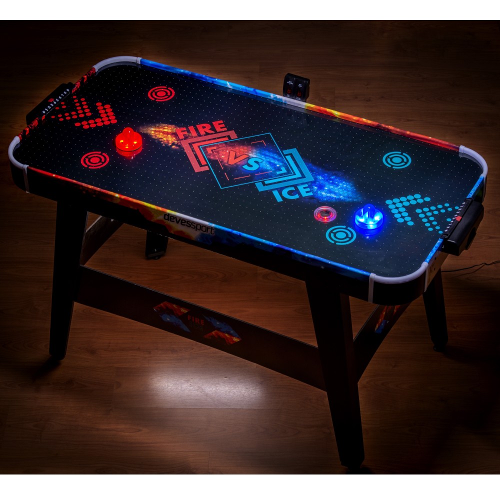 SUNREEK Air Hockey - Juego de 2 y 4 Arandelas, Color Rojo SUNREEK Air Hockey - Juego de 2 y 4 Arandelas, Color Rojo