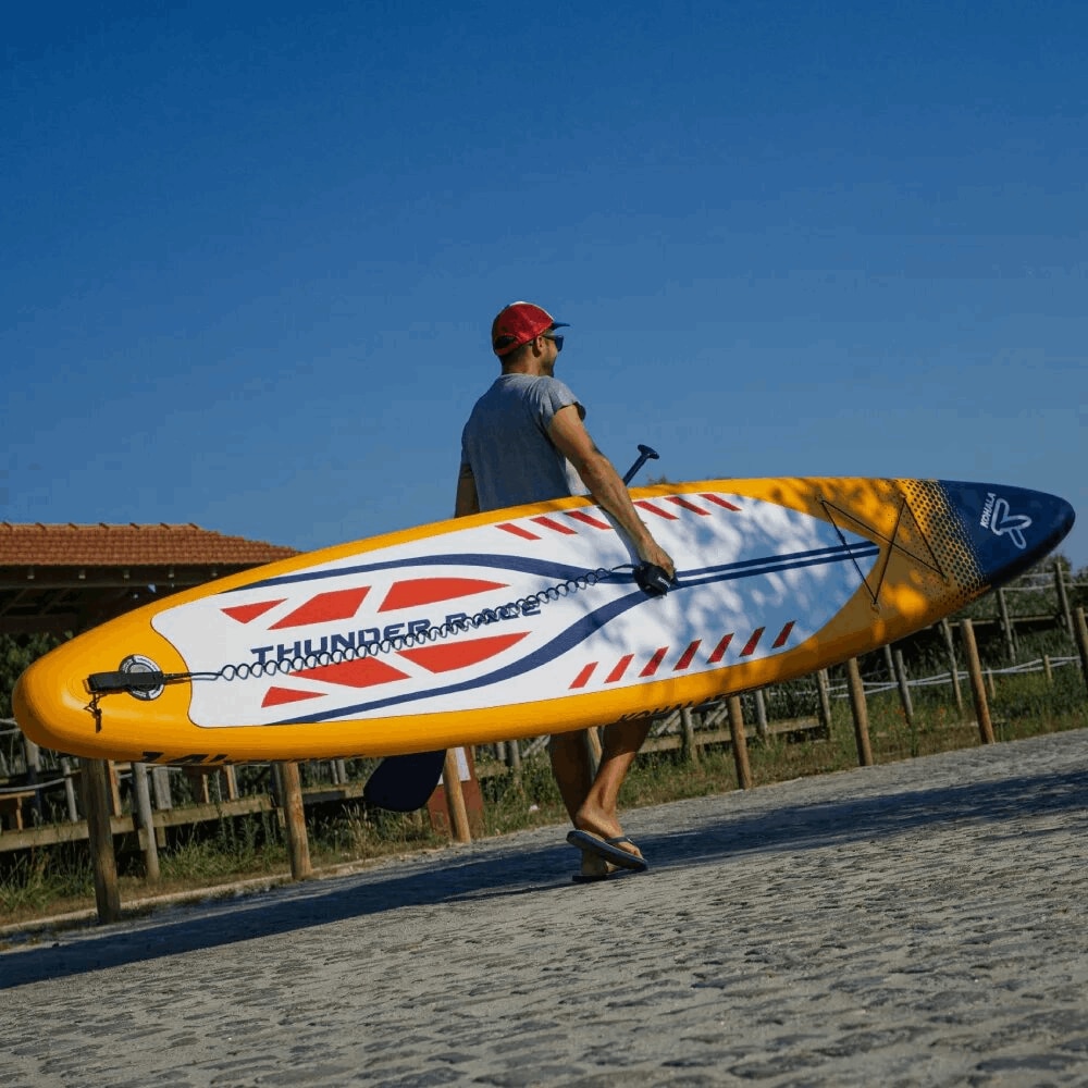 Tabla de Paddle Surf Kohala Thunder Race 14’ Doble Capa Fusión - Amarillo Amarillo-2