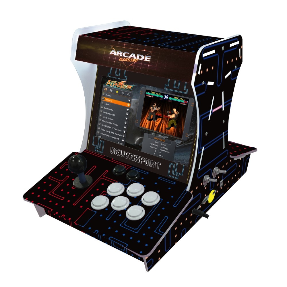 Máquina recreativa Arcade Bartop “Tournament” +6000 juegos Devessport