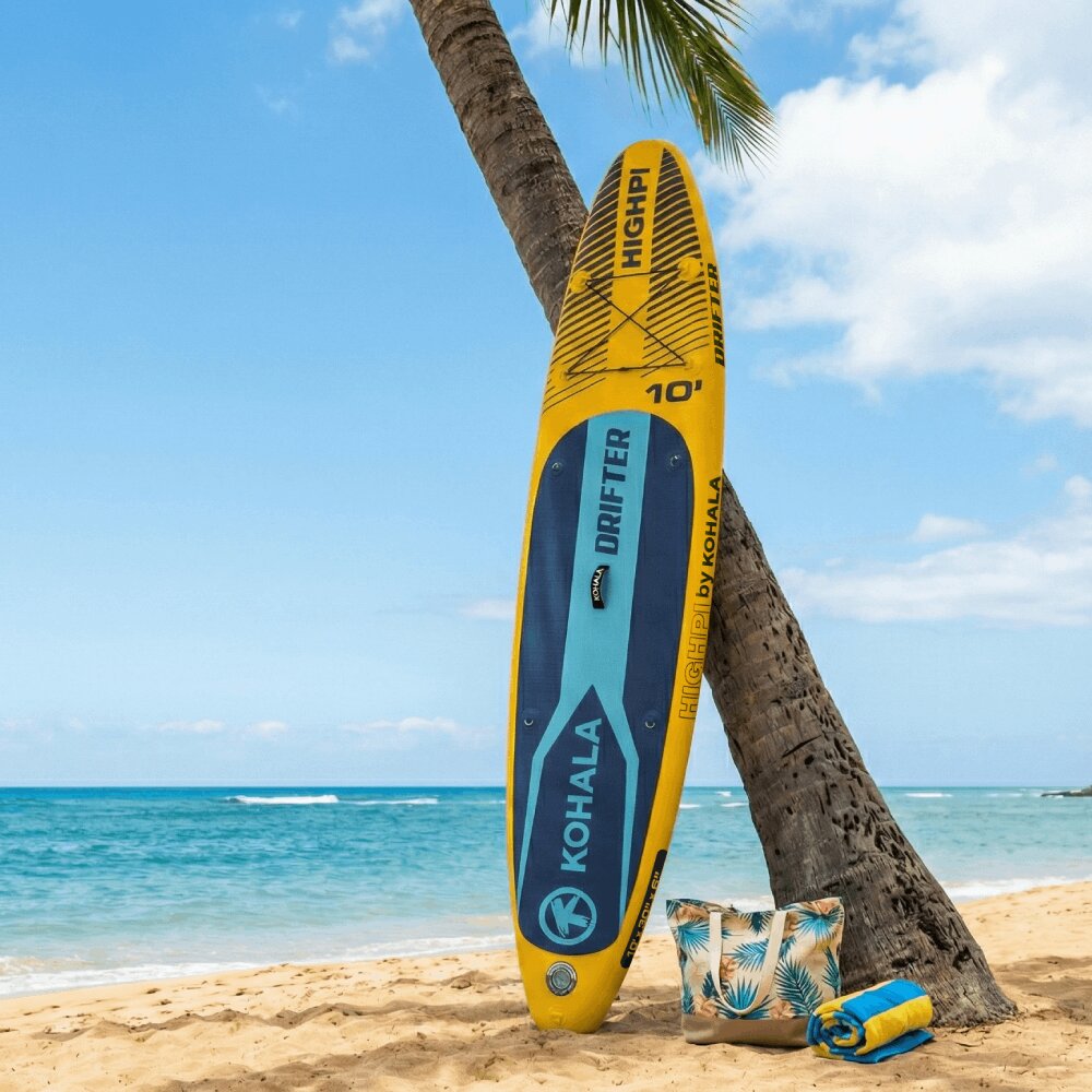 Tabla de Paddle Surf Kohala Drifter 10'’ Monocapa PVC - Amarillo Amarillo-5